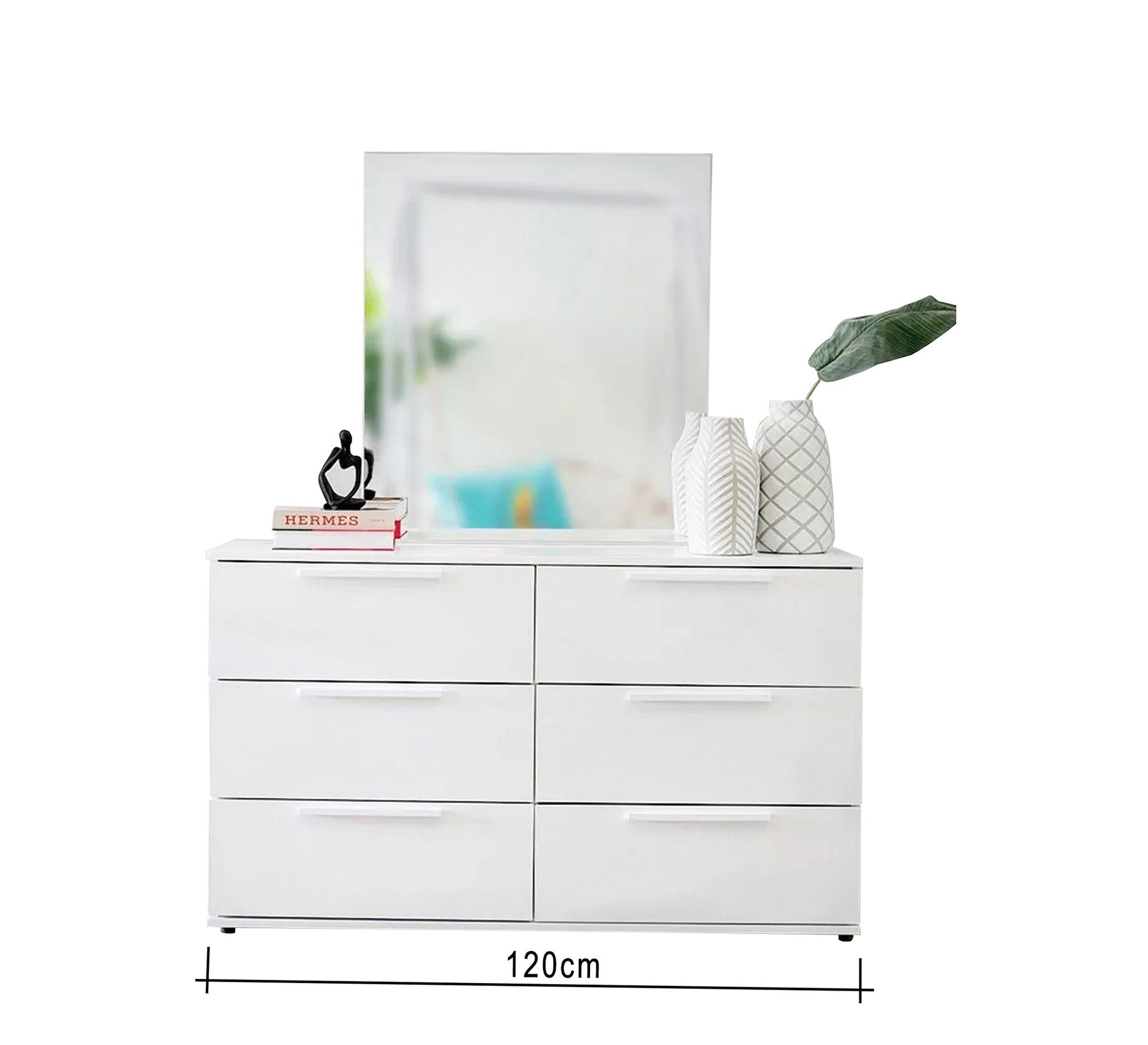 Master bedroom in white - Vitrine Furniture - Bed Sets