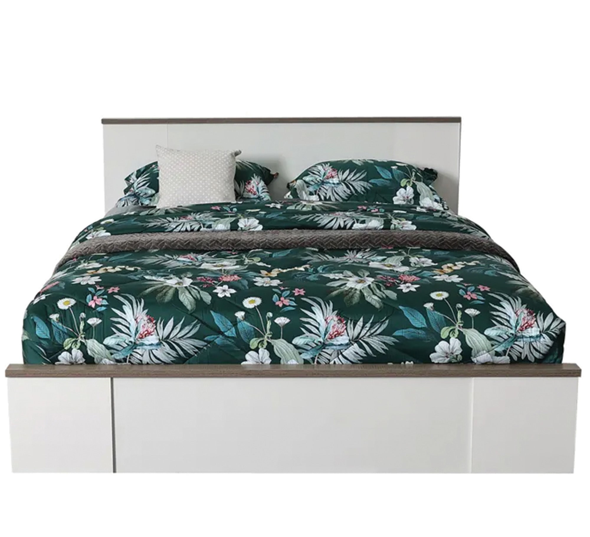 Master bedroom in white * grey - Vitrine Furniture - Bed Sets