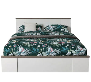 Master bedroom in white * grey - Vitrine Furniture - Bed Sets