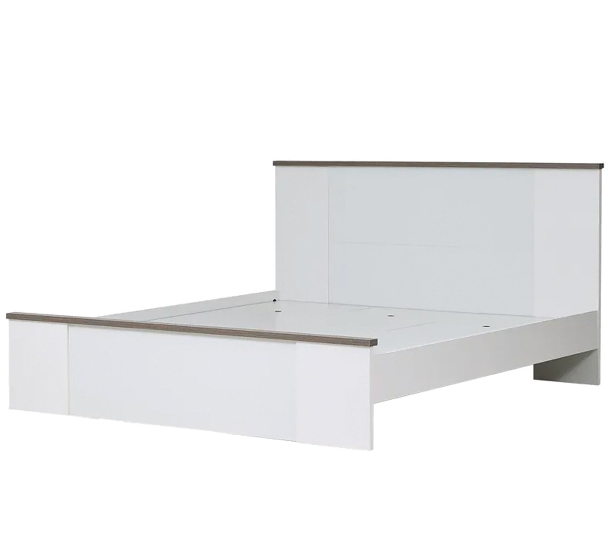 Master bedroom in white * grey - Vitrine Furniture - Bed Sets