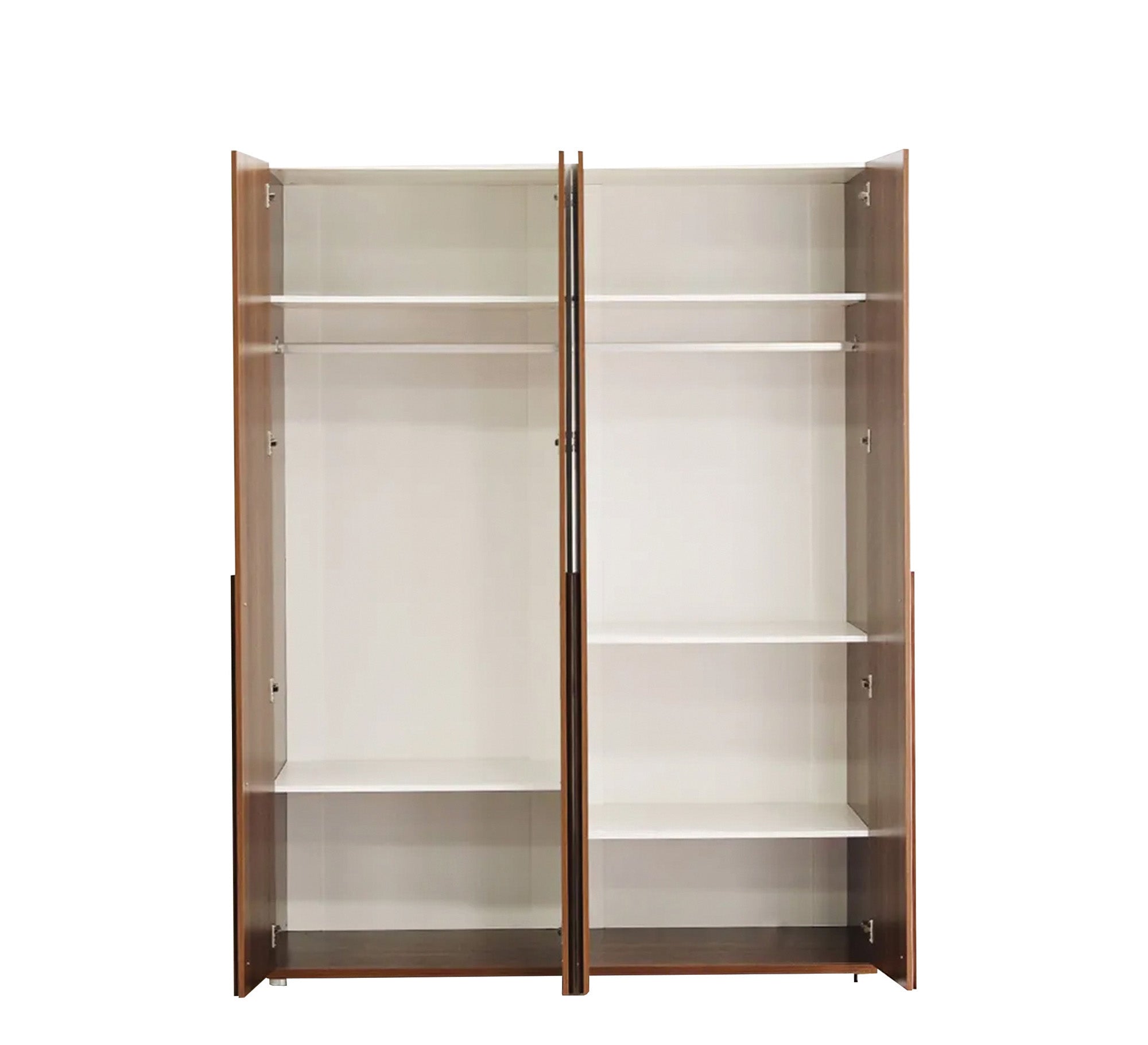 Master bedroom in wooden brown - Vitrine Furniture - Bed Sets