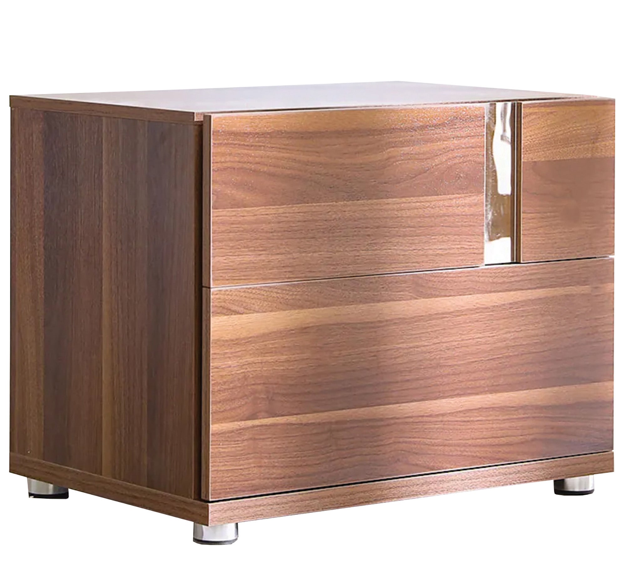 Master bedroom in wooden brown - Vitrine Furniture - Bed Sets