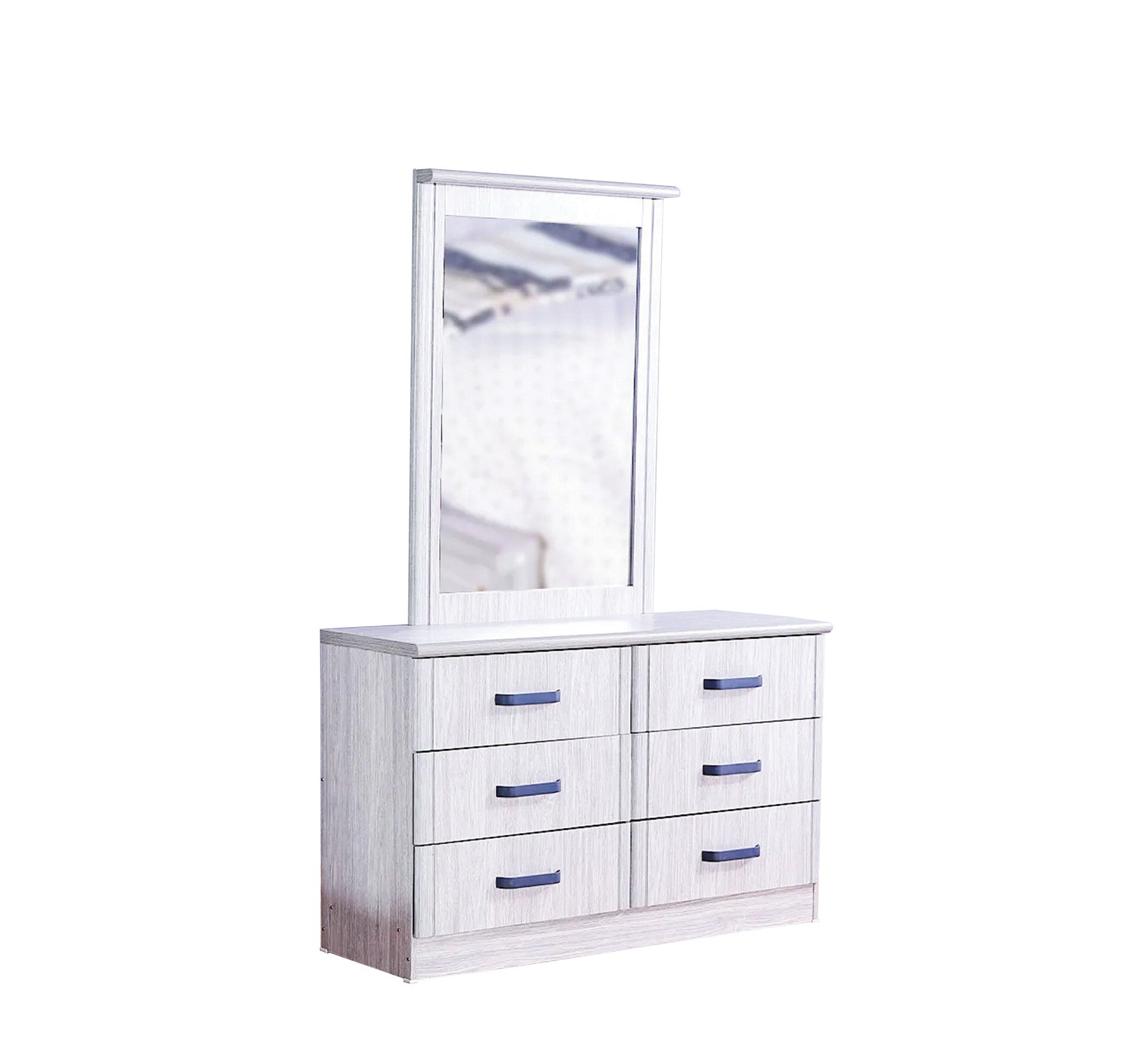 Master bedroom, white wooden - Vitrine Furniture - Bed Sets