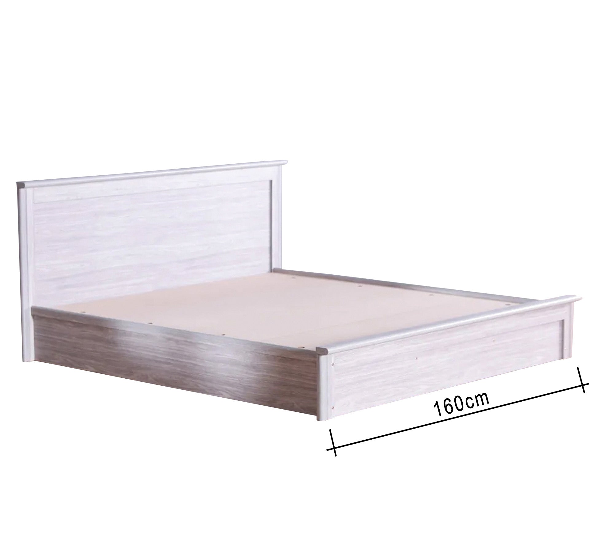 Master bedroom, white wooden - Vitrine Furniture - Bed Sets