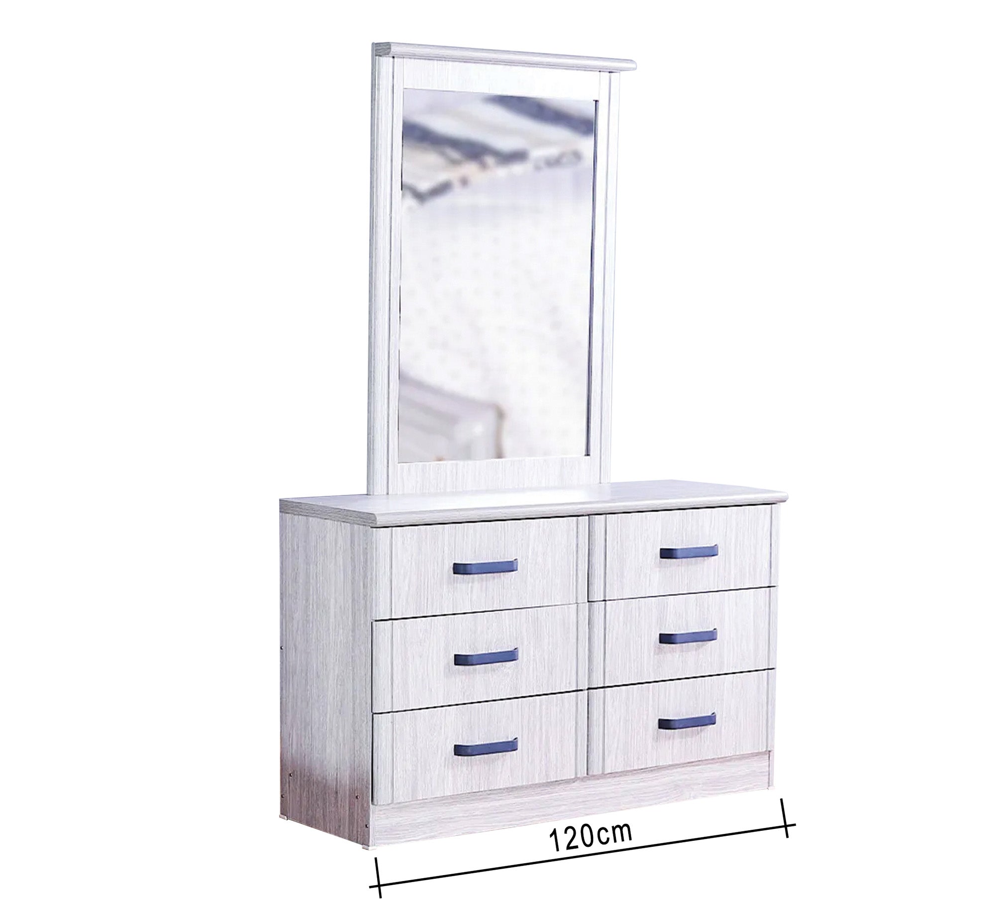 Master bedroom, white wooden - Vitrine Furniture - Bed Sets