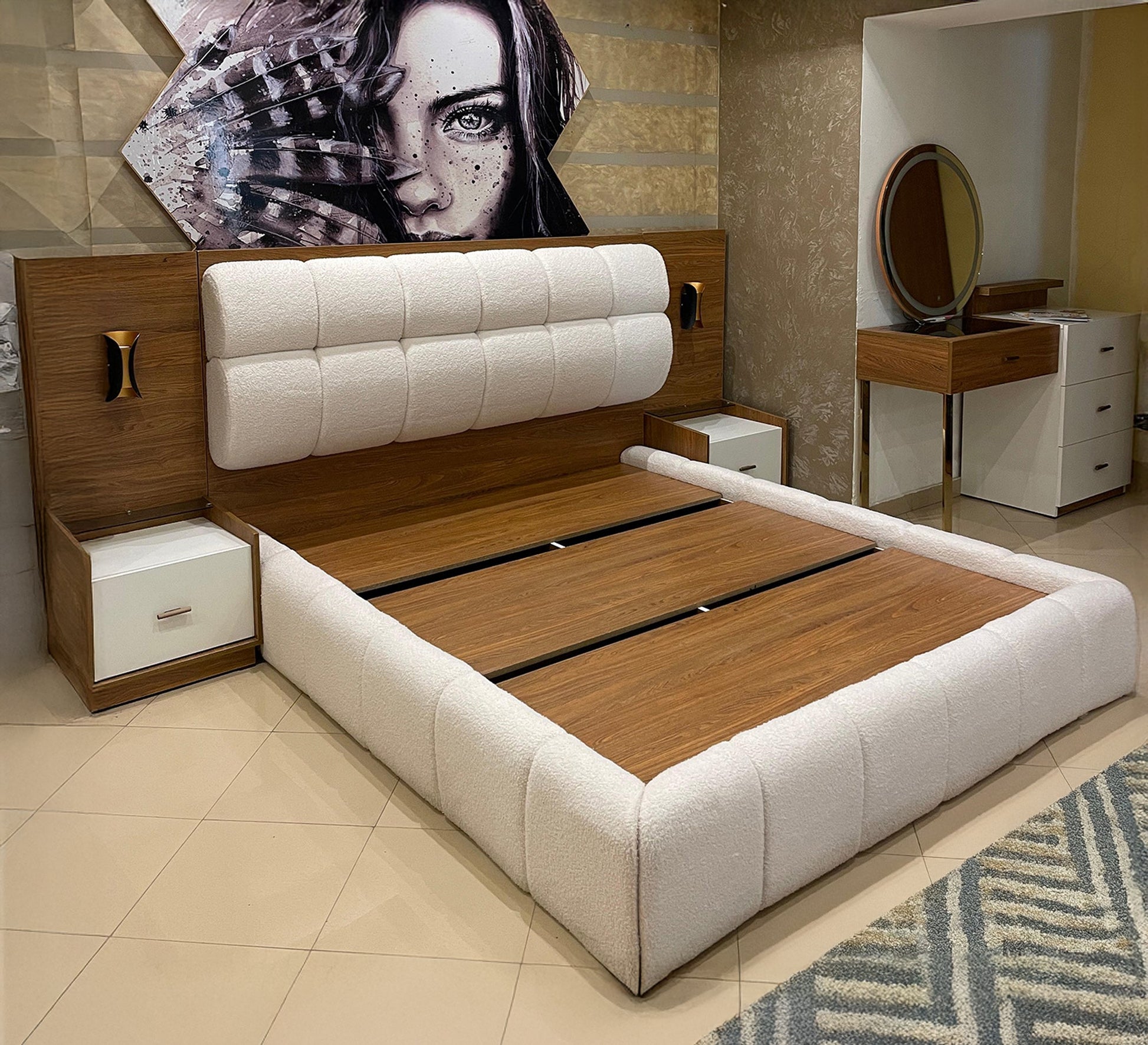 Master bedroom with unique design - Vitrine Furniture - Furniture