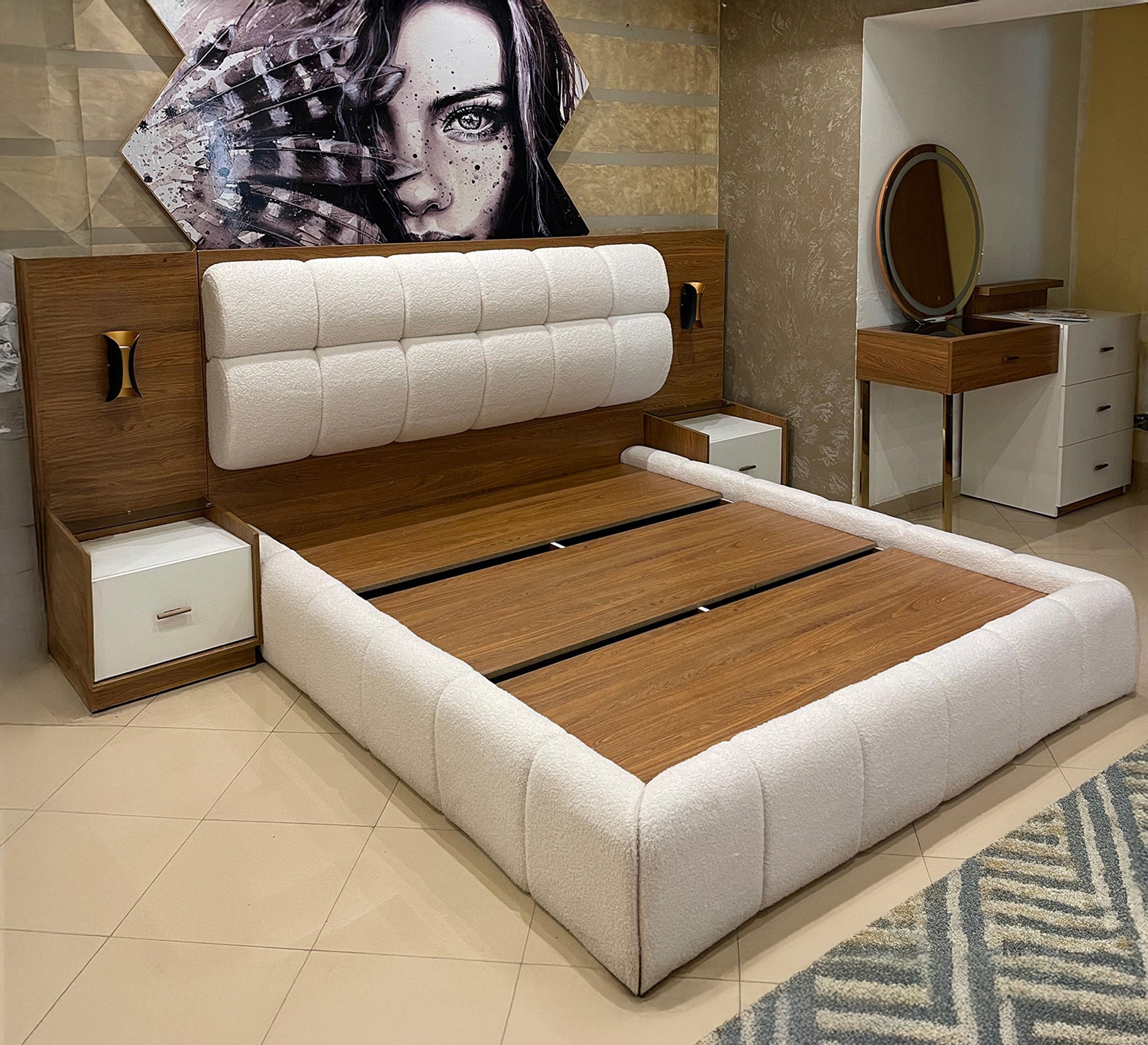 Master bedroom with unique design - Vitrine Furniture - Furniture