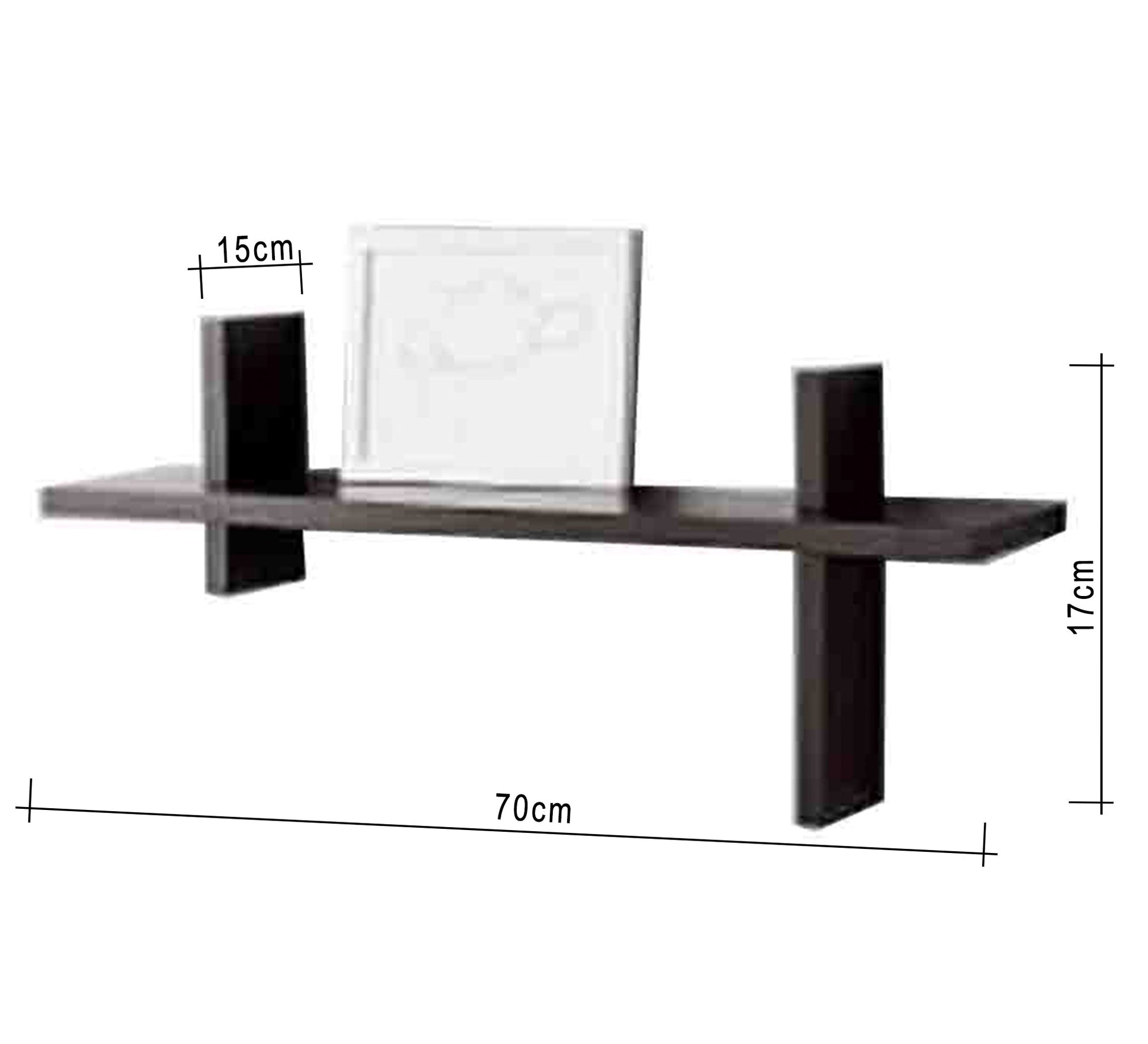 MDF Wood Shelving Unit - Vitrine Furniture - Décor
