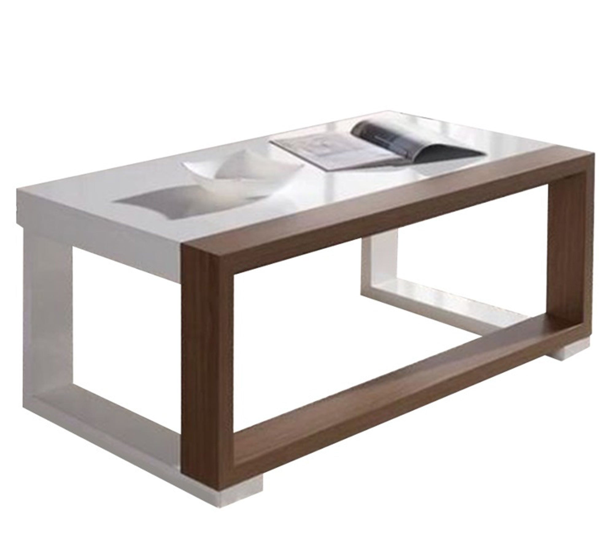 Mechanized table with brown part - Vitrine Furniture - Coffee Tables