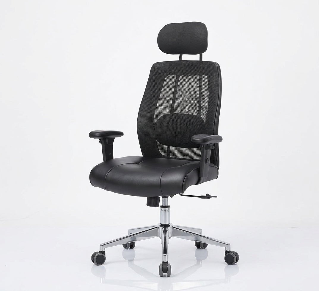 Medical office chair with a comfortable leather seat - Vitrine Furniture - Office Chairs