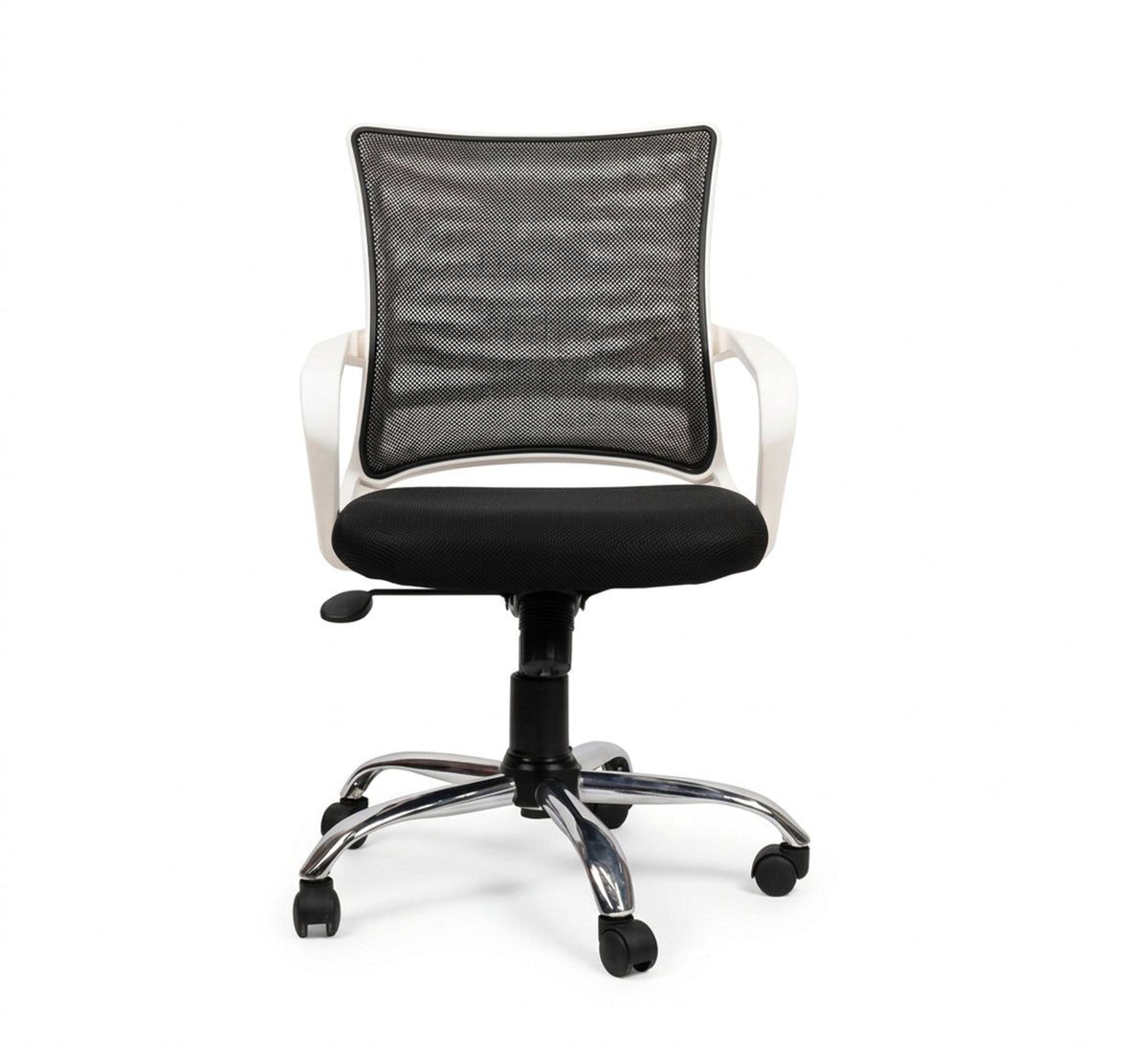 Mesh office chair with white armrests - Vitrine Furniture - Office Chairs