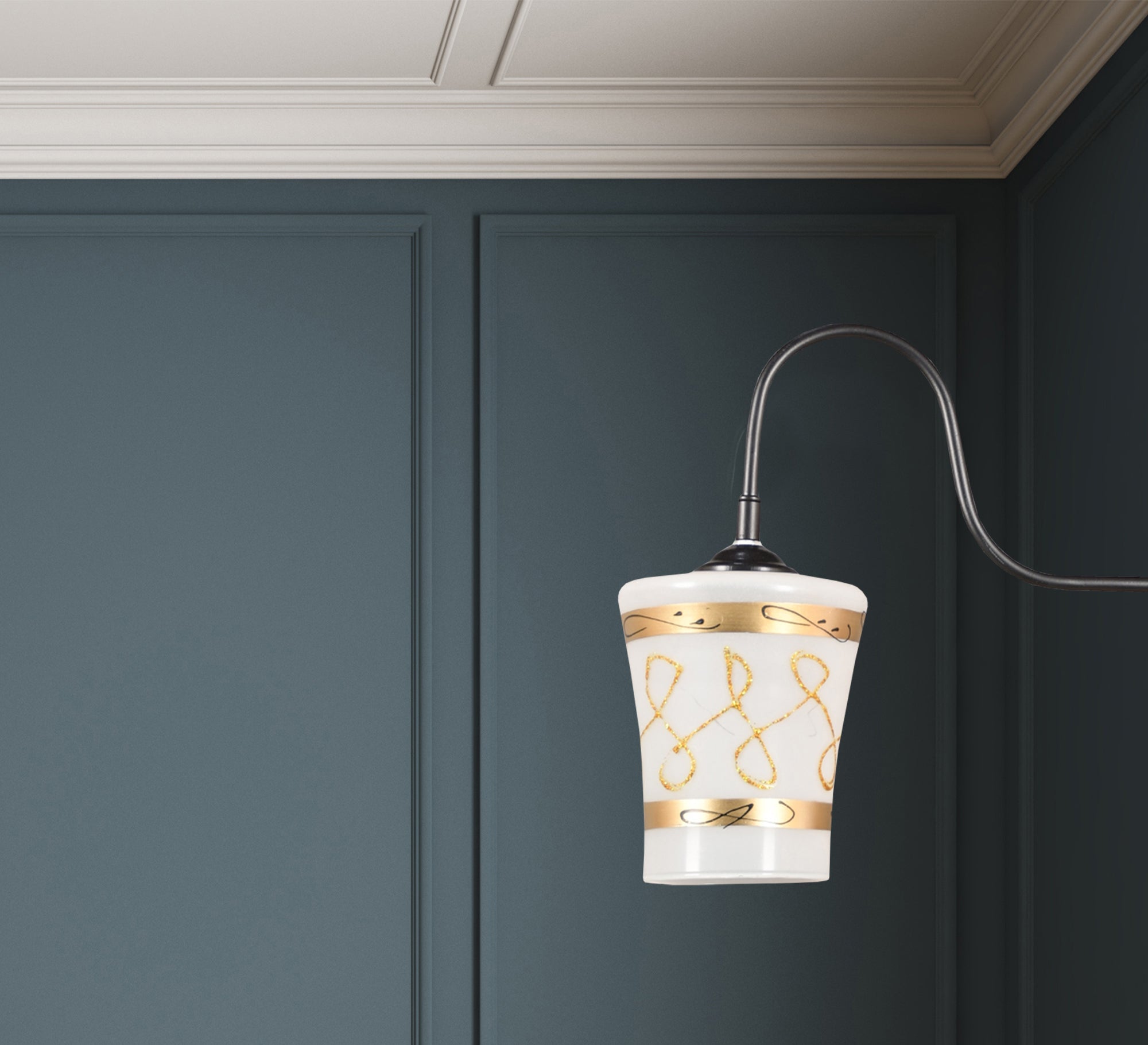 Metal and glass wall lamp - Vitrine Furniture - Lighting