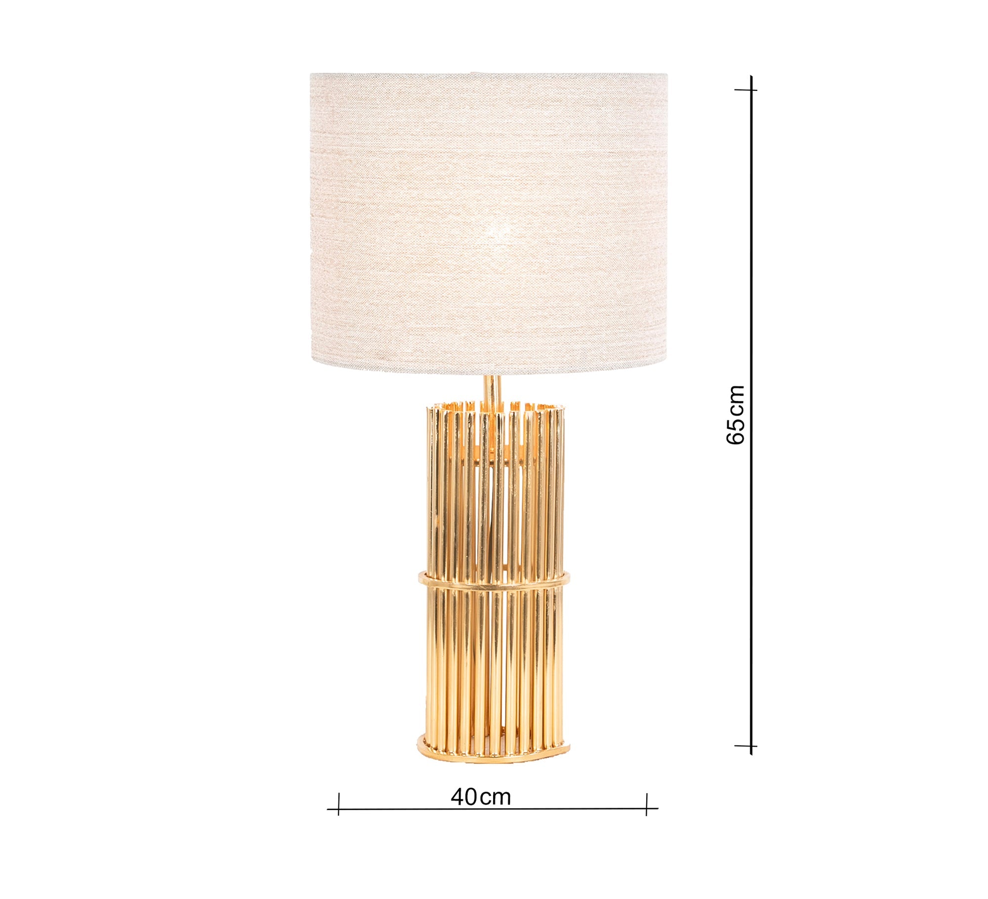 Metal base table lamp - Vitrine Furniture - Lighting