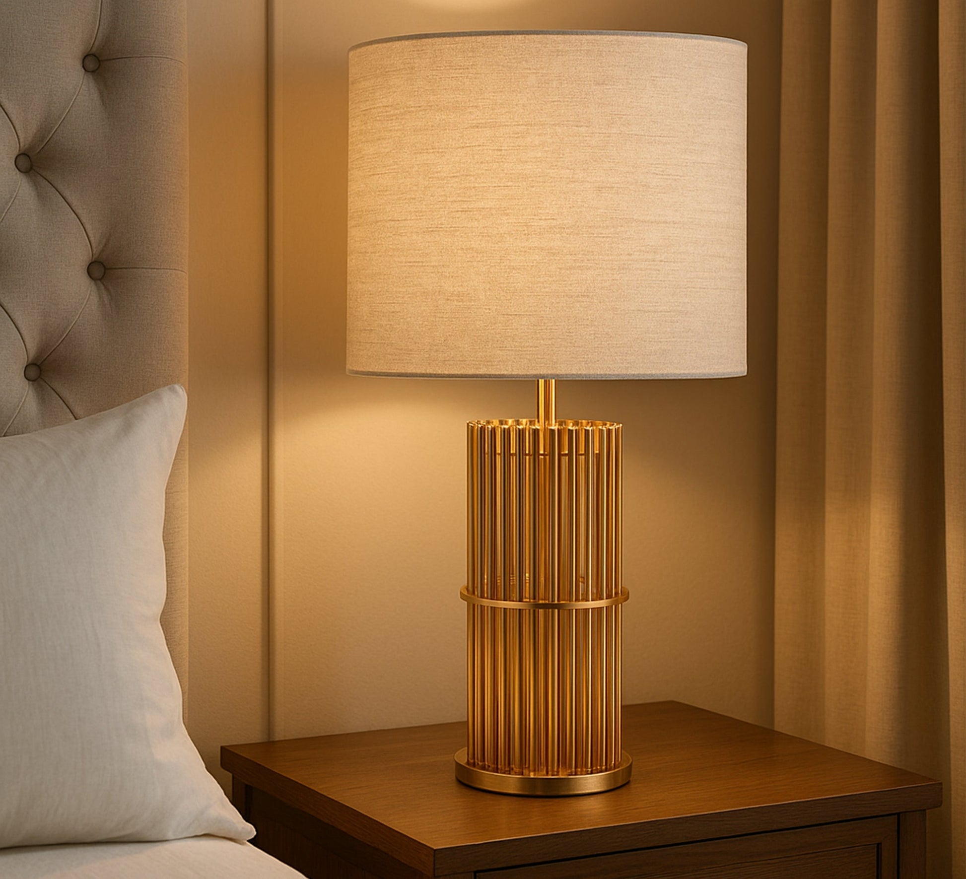 Metal base table lamp - Vitrine Furniture - Lighting