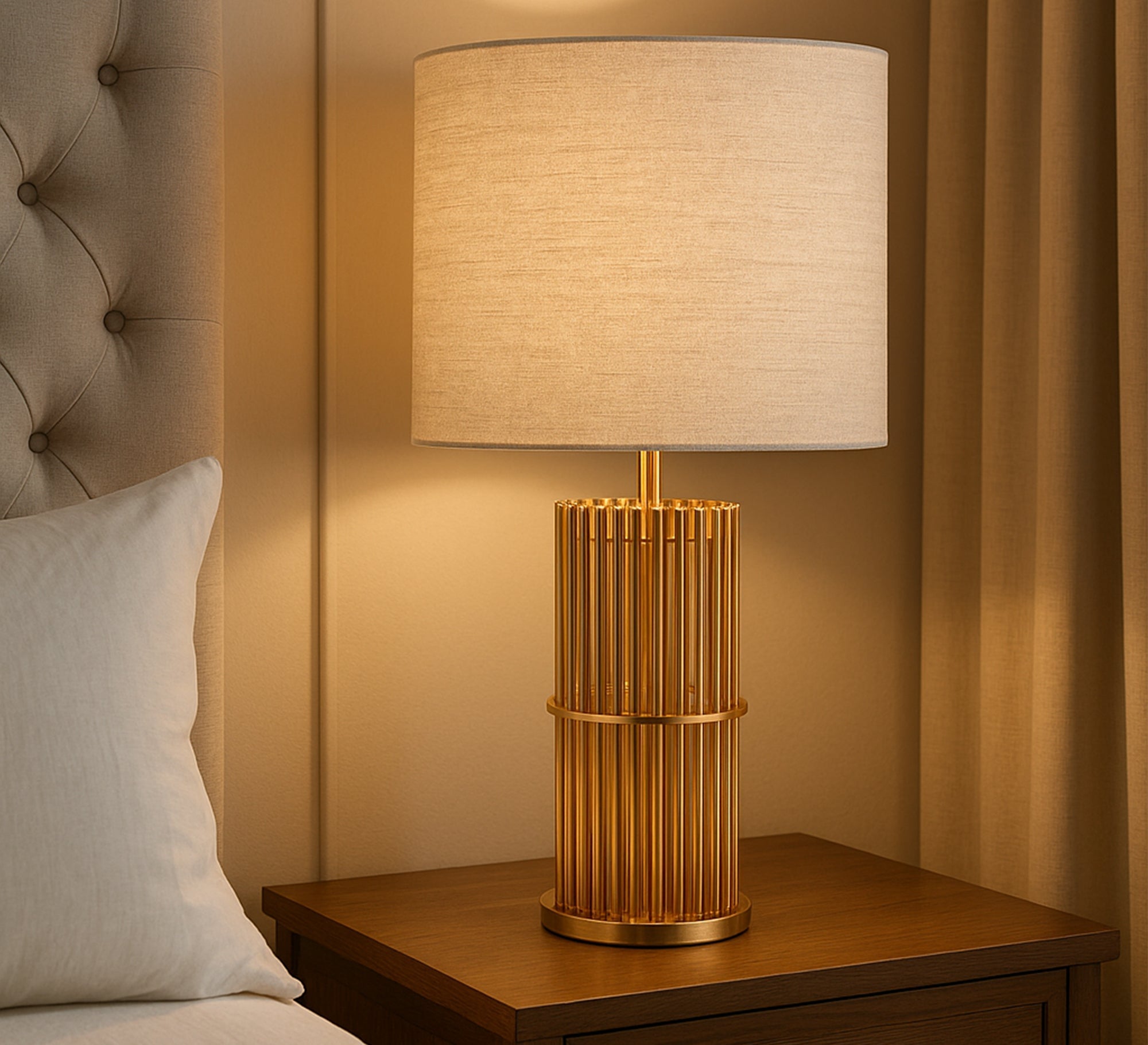 Metal base table lamp - Vitrine Furniture - Lighting