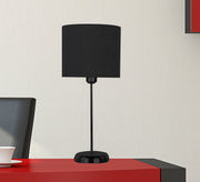 Metal lamp with black shade - Vitrine Furniture - Lighting