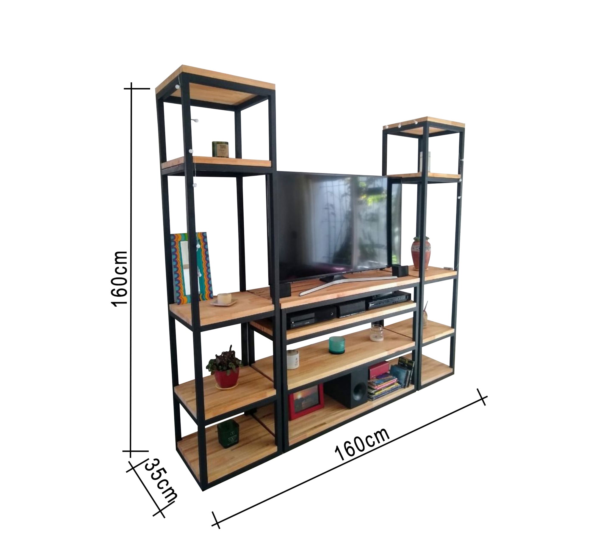 Metal TV cabinet - Vitrine Furniture - Furniture