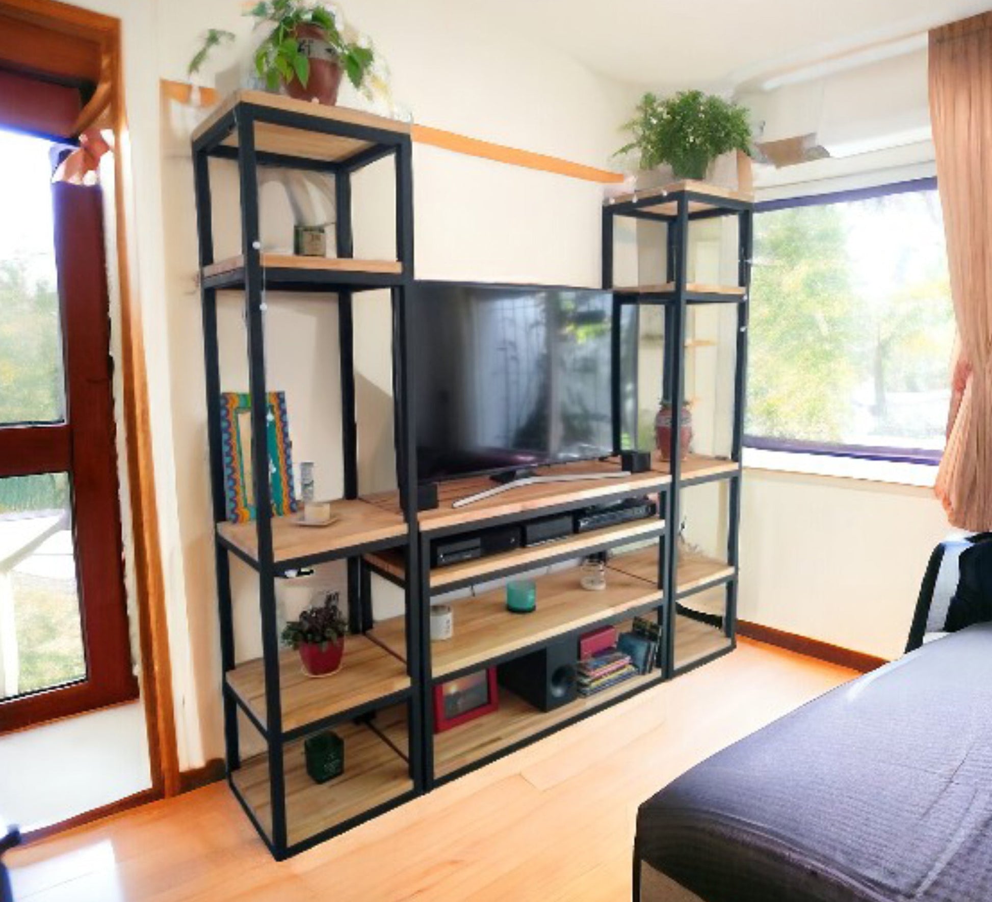 Metal TV cabinet - Vitrine Furniture - Furniture