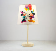 Mickey and Minnie Lamp: A Joyful Celebration for the Nursery with a Beige Base - Vitrine Furniture - Lighting