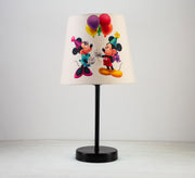 Mickey and Minnie Lamp: A Joyful Celebration for the Nursery with a Black Base - Vitrine Furniture - Lighting