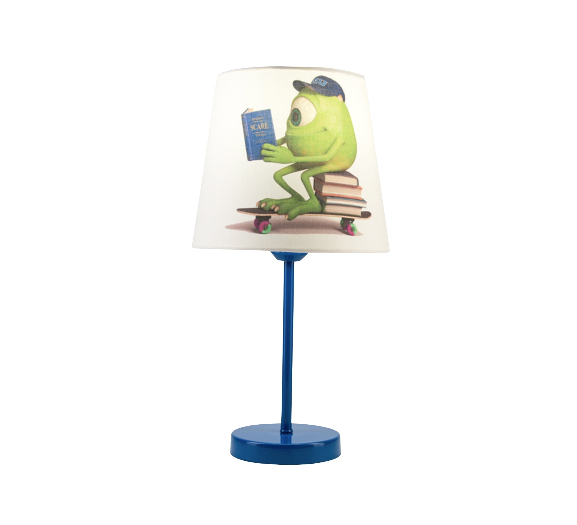 Mike Wazowski Lamp: A fun reading light for kids' rooms with a blue base - Vitrine Furniture - Lighting