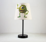 Mike Wazowski Lamp: A Green Companion for the Nursery with a Black Base - Vitrine Furniture - Lighting