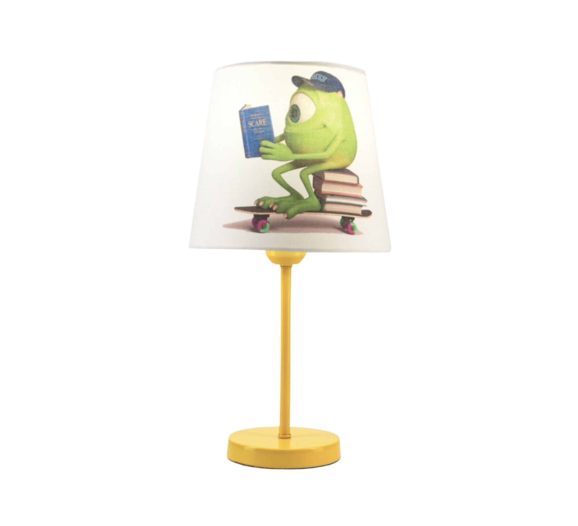 Mike Wazowski Lamp, Fun Reading Light for Kids' Rooms with Gold Base - Vitrine Furniture - Lighting