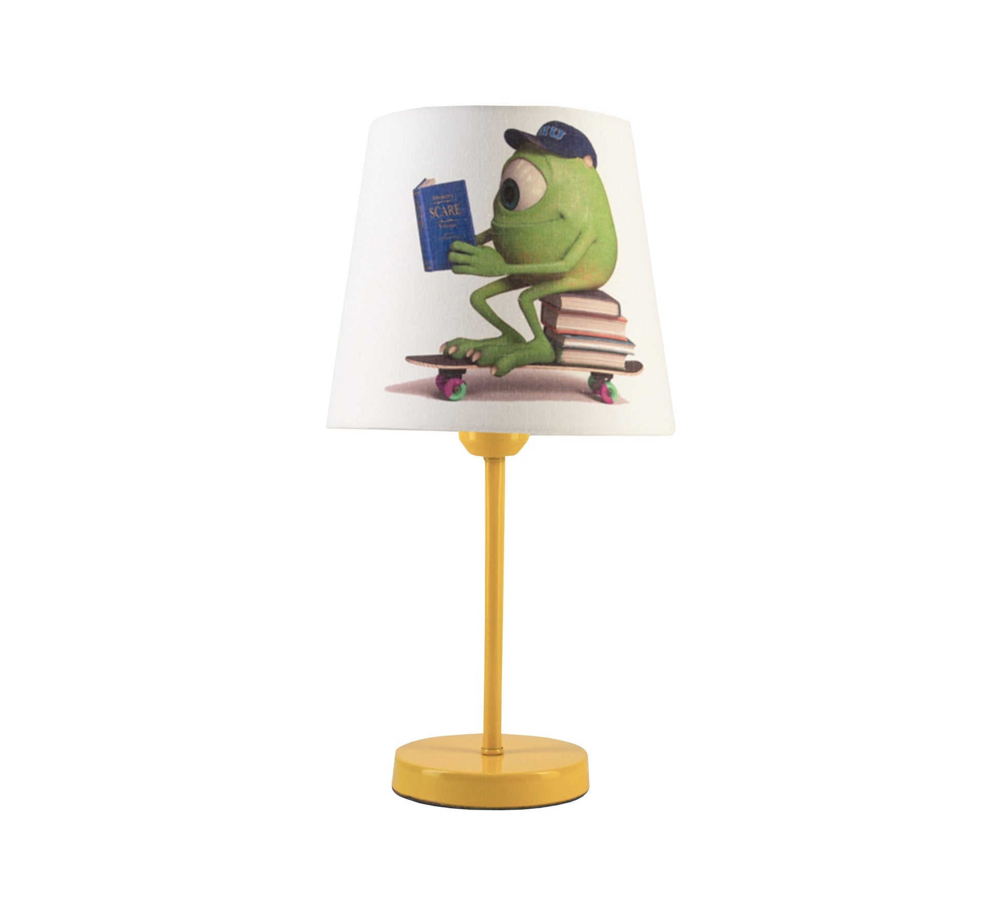 Mike Wazowski Lamp, Fun Reading Light for Kids' Rooms with Gold Base - Vitrine Furniture - Lighting