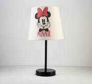Minnie Mouse Lamp: A stylish touch for your little girl's room with a black base - Vitrine Furniture - Lighting