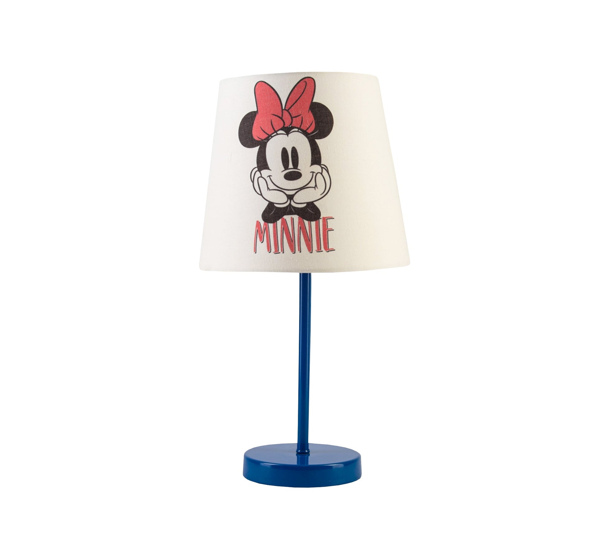 Minnie Mouse Lamp: A stylish touch for your little girl's room with a blue base - Vitrine Furniture - Lighting