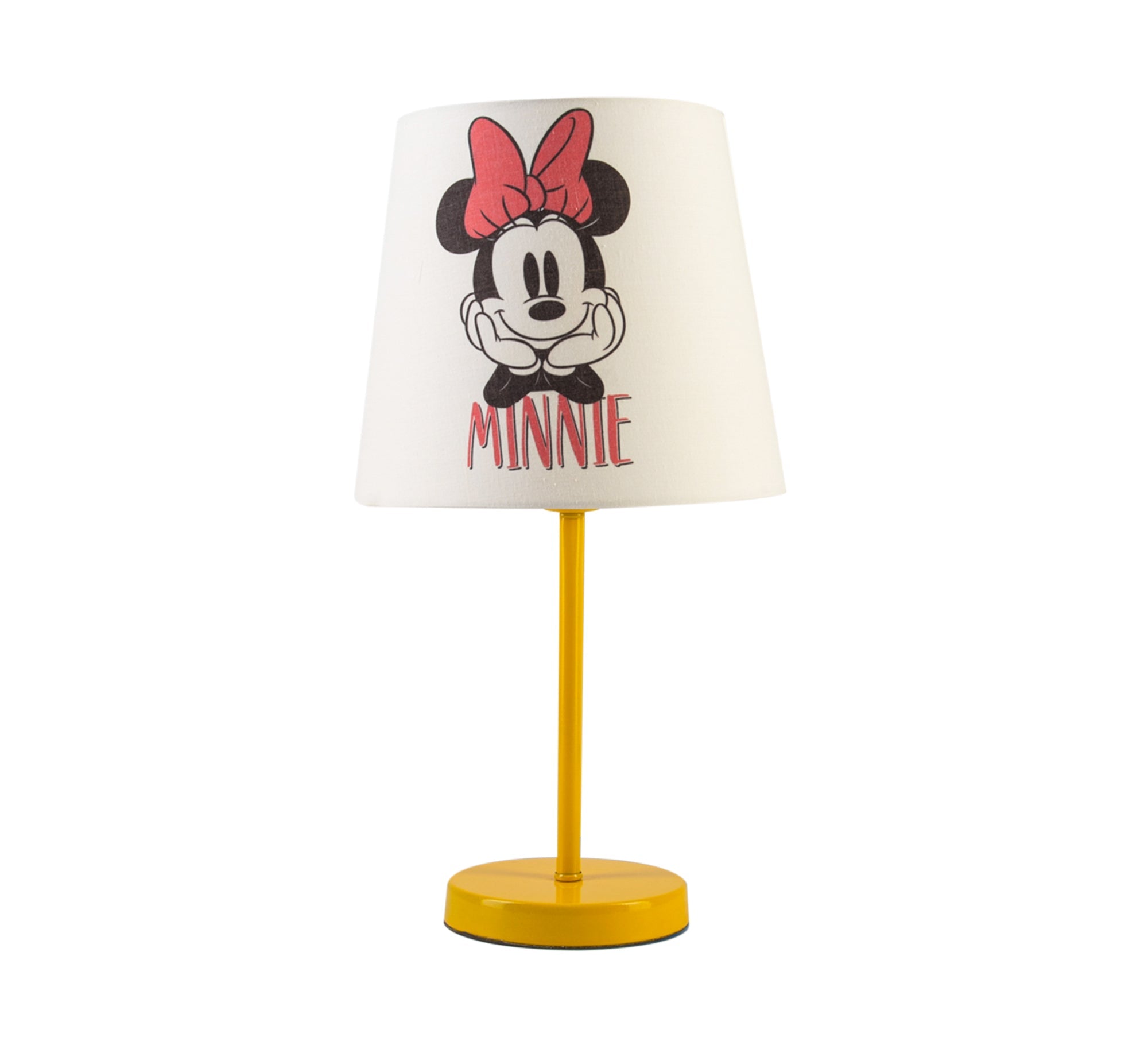 Minnie Mouse Lamp: A stylish touch for your little girl's room with a golden base - Vitrine Furniture - Lighting