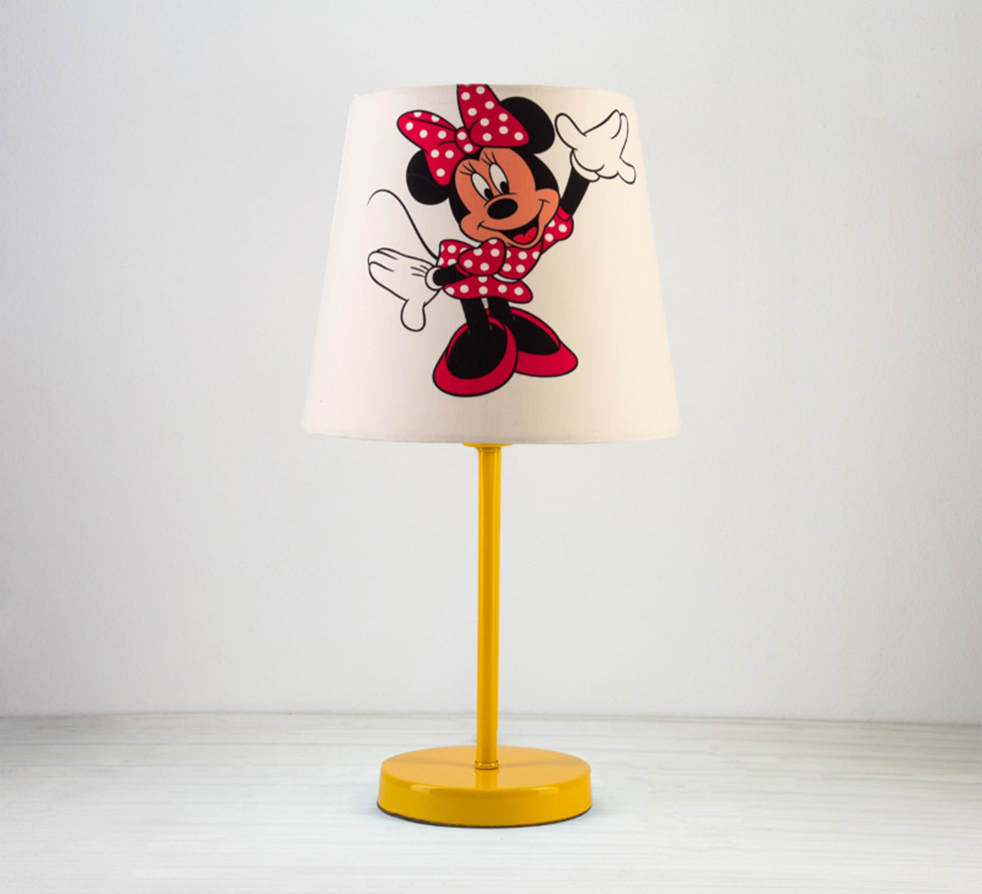 Minnie Mouse Lamp: Light, Fun, Kids, Beautiful Decor with Gold Base - Vitrine Furniture - Lighting