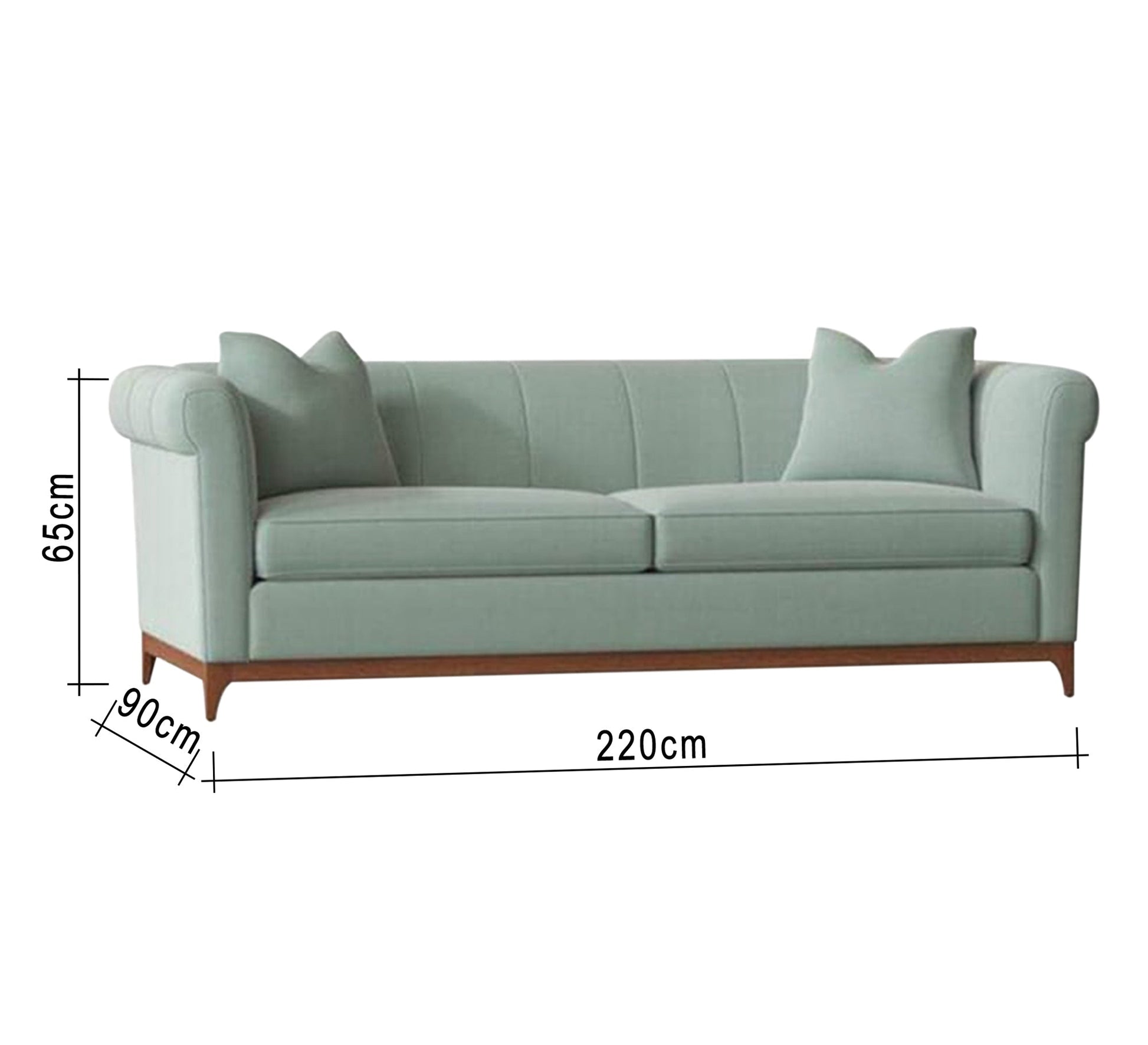 Mint green sofa - Vitrine Furniture - Furniture