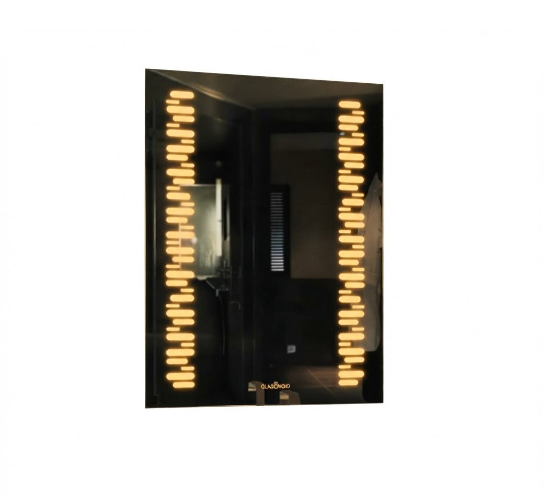 Mirror with side mosaic light bars - Vitrine Furniture - Mirrors