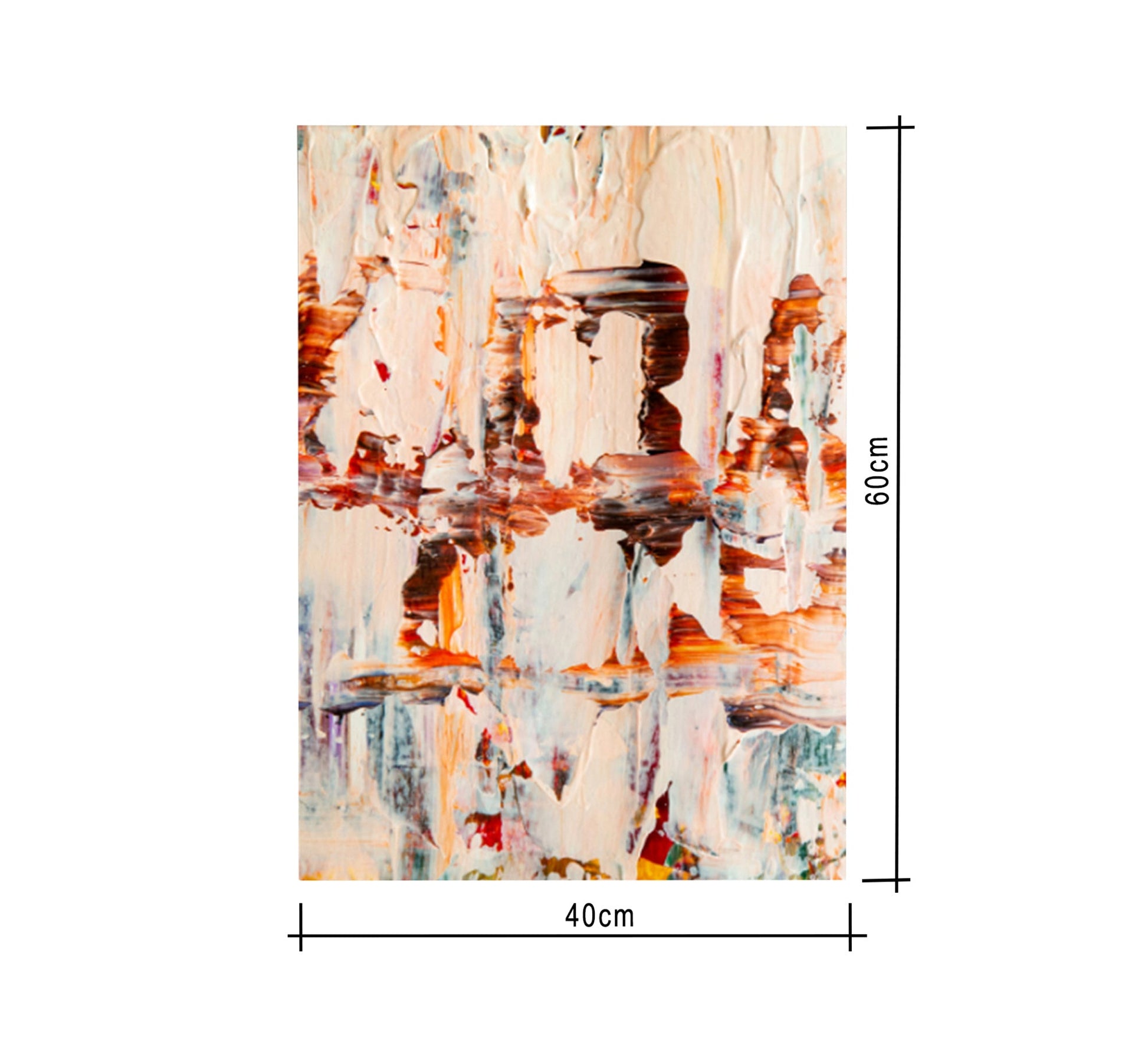 Mixed color art painting - Vitrine Furniture - Décor