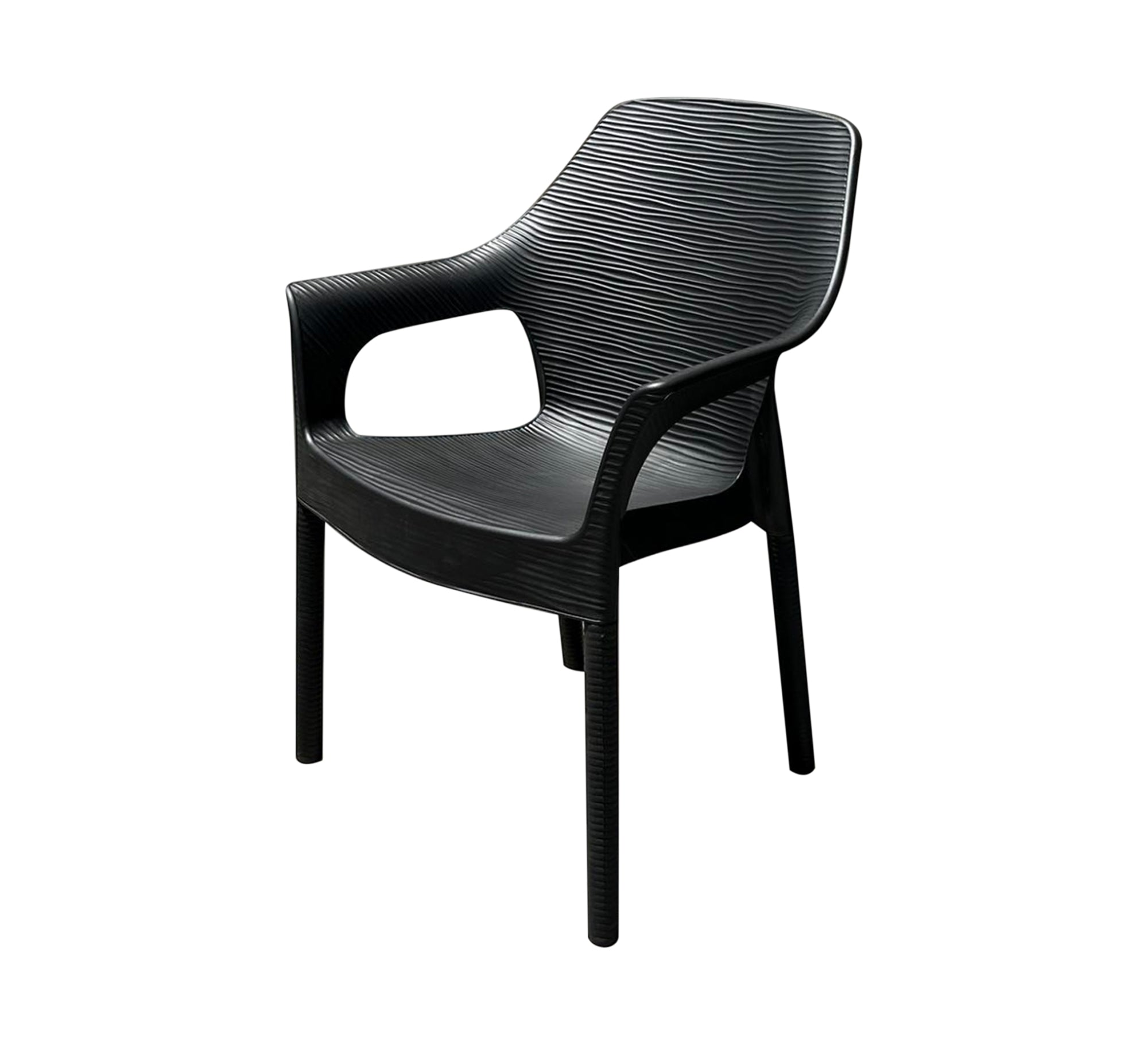 Modern and comfortable black outdoor seating set - Vitrine Furniture - Outdoor Products