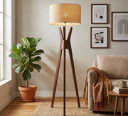 Modern and elegant wooden floor lamp - Vitrine Furniture - Floor lamps
