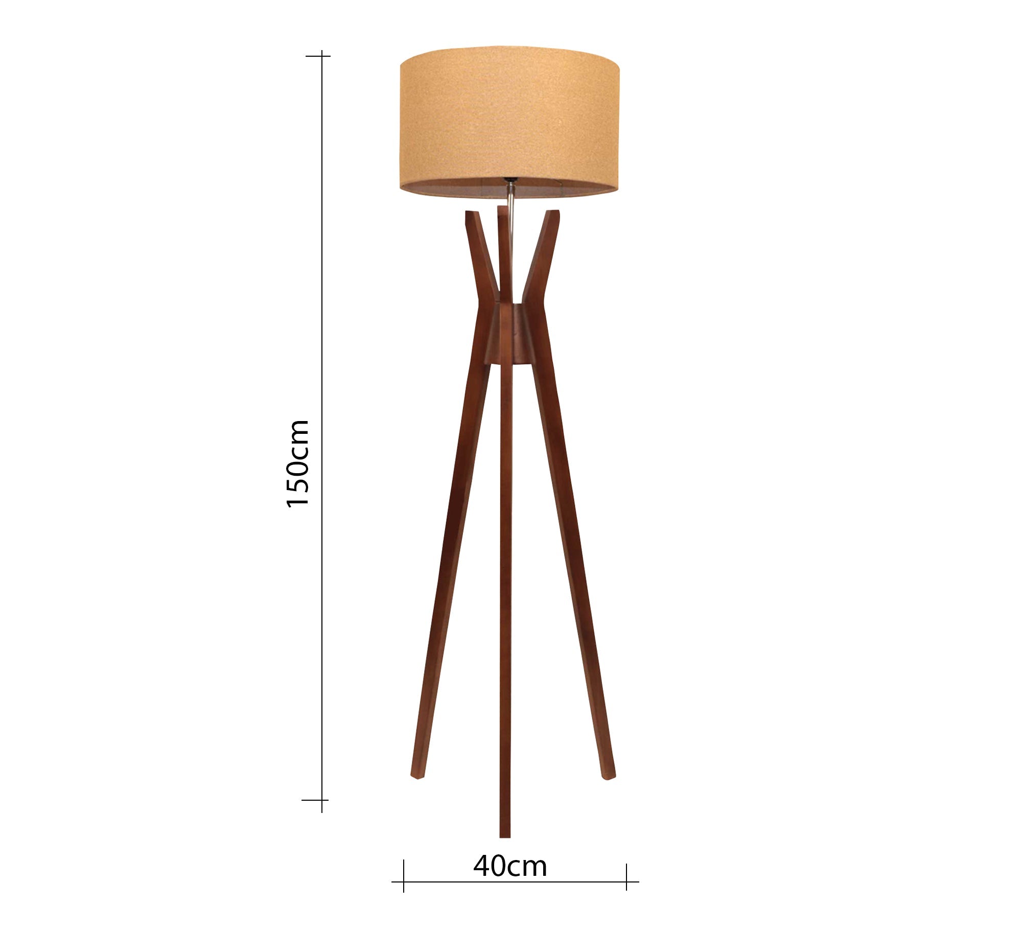 Modern and elegant wooden floor lamp - Vitrine Furniture - Lighting