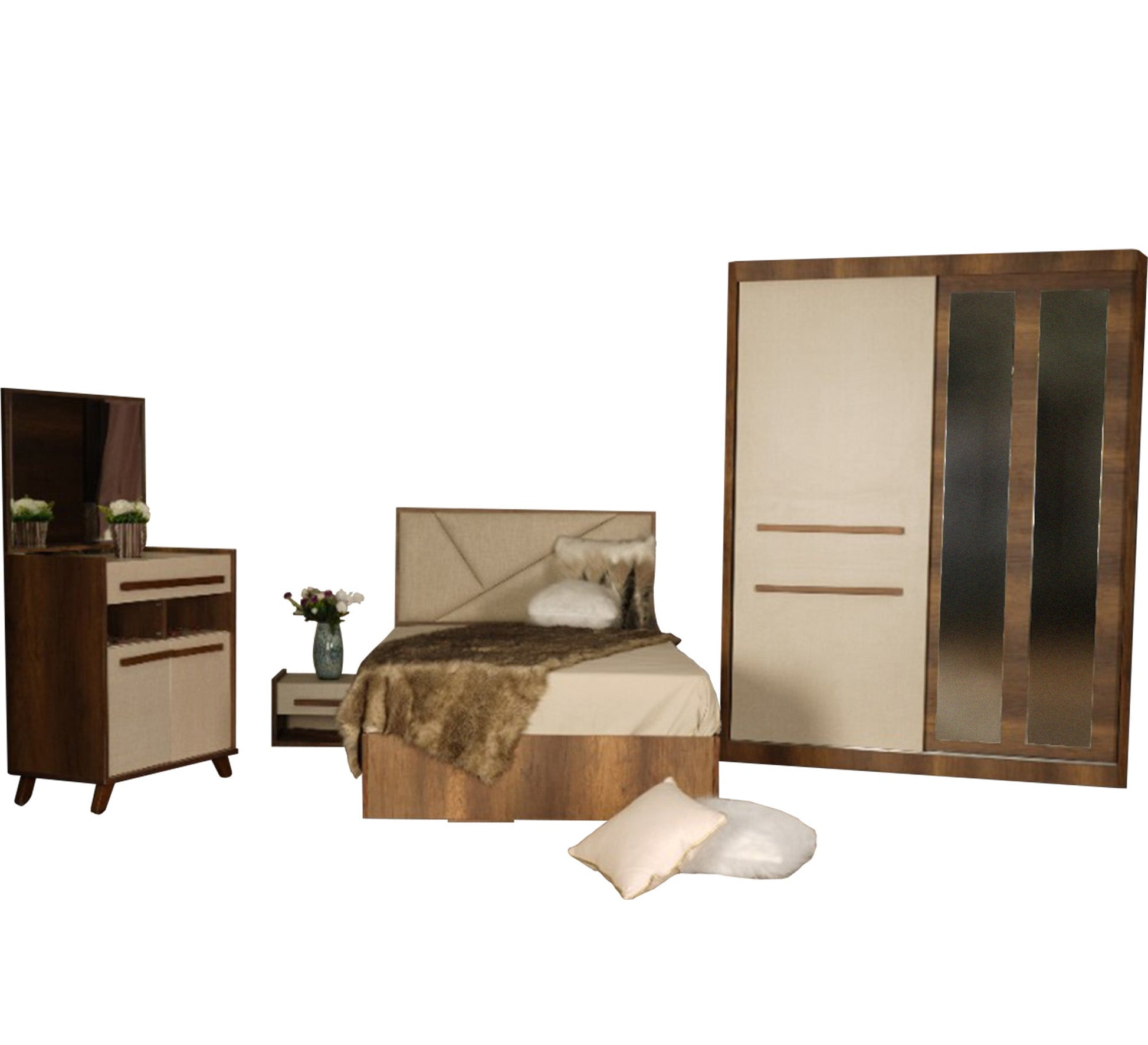 Modern bedroom - Vitrine Furniture - Bed Sets