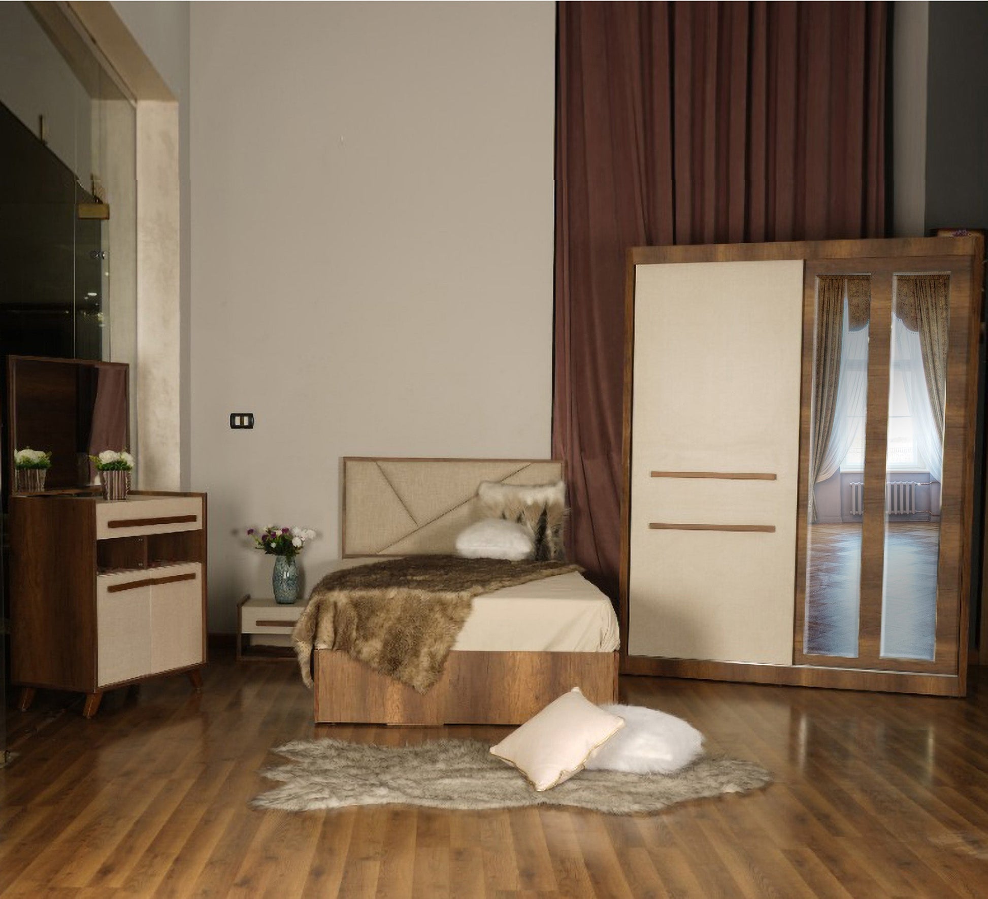 Modern bedroom - Vitrine Furniture - Bed Sets