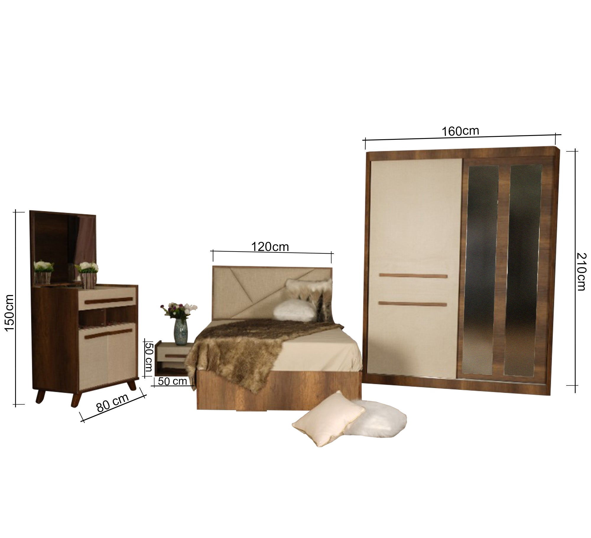 Modern bedroom - Vitrine Furniture - Bed Sets