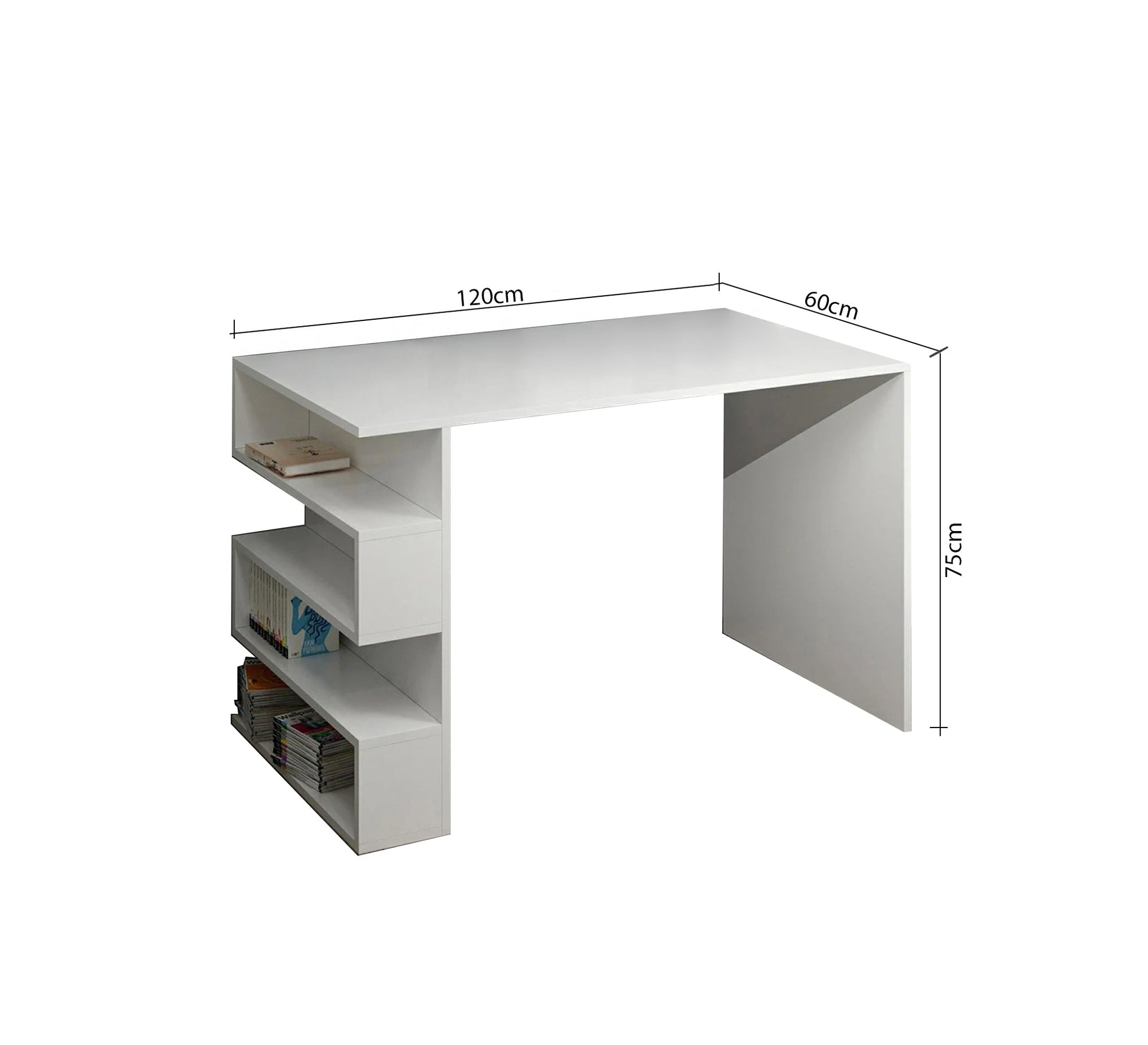 Modern bedroom in white and gray - Vitrine Furniture - Furniture