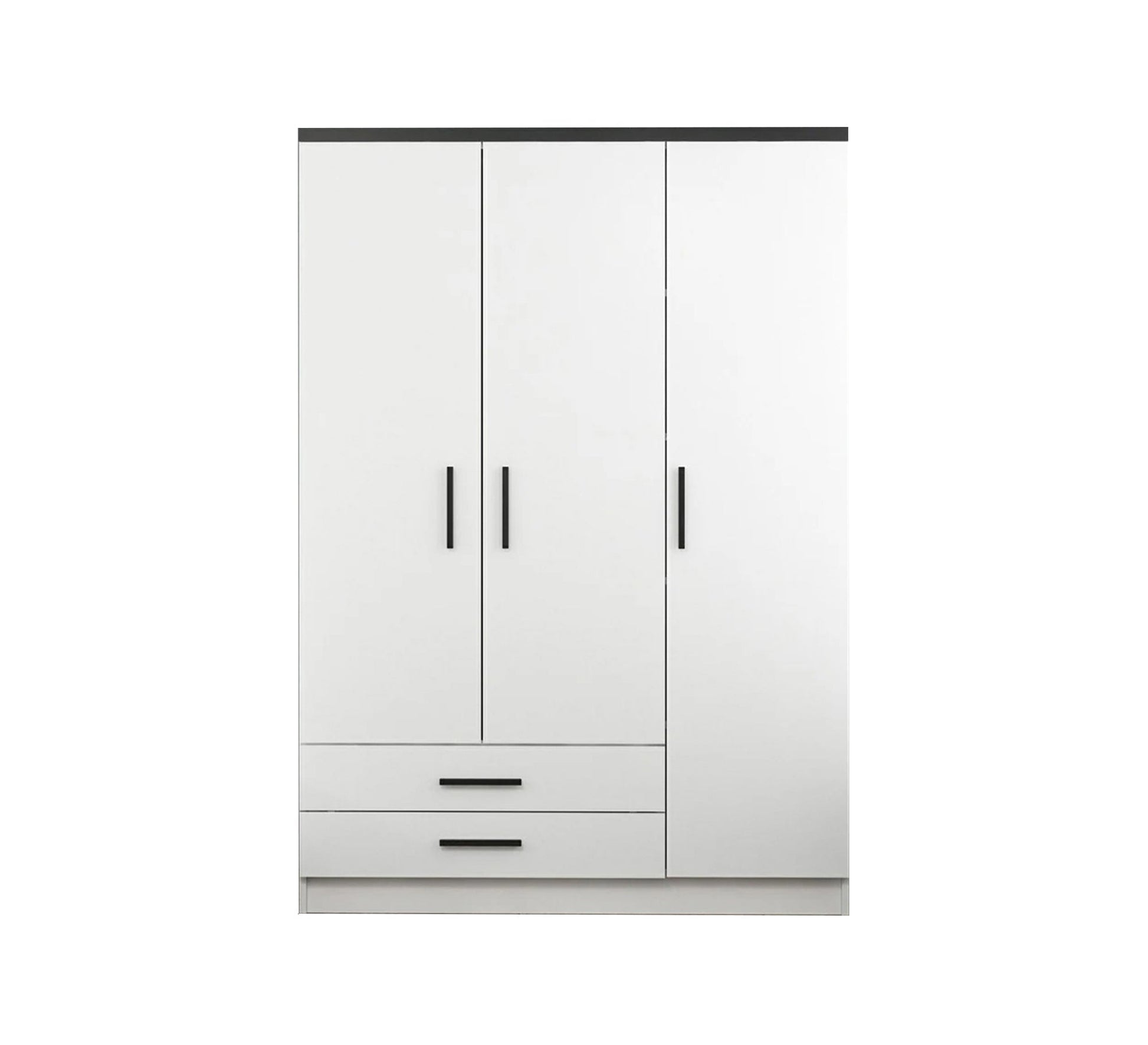 Modern bedroom in white and gray - Vitrine Furniture - Furniture