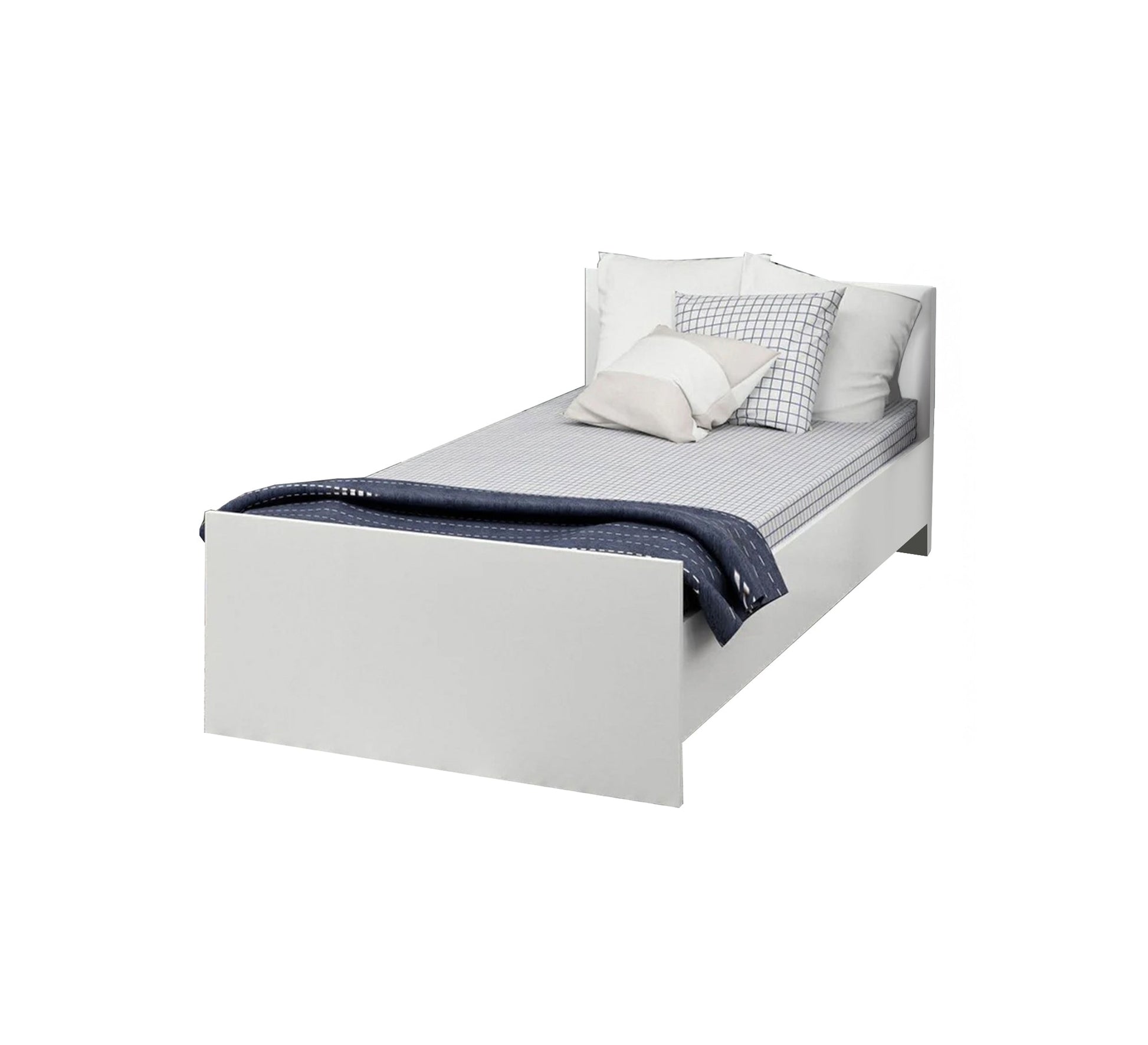 Modern bedroom in white and gray - Vitrine Furniture - Furniture