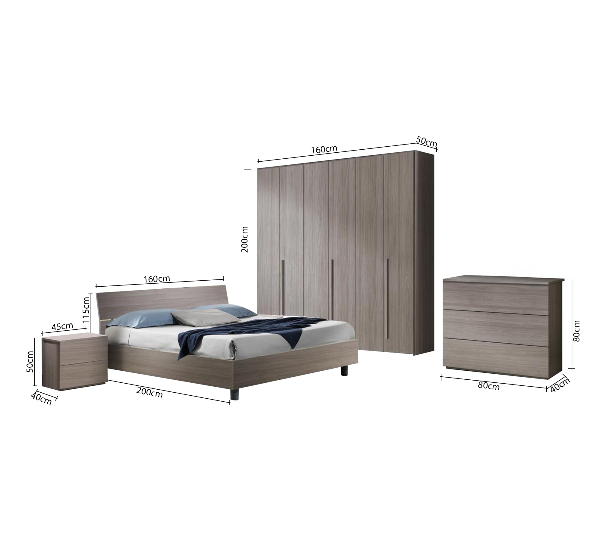 Modern bedroom with a distinctive artistic touch - Vitrine Furniture - Furniture