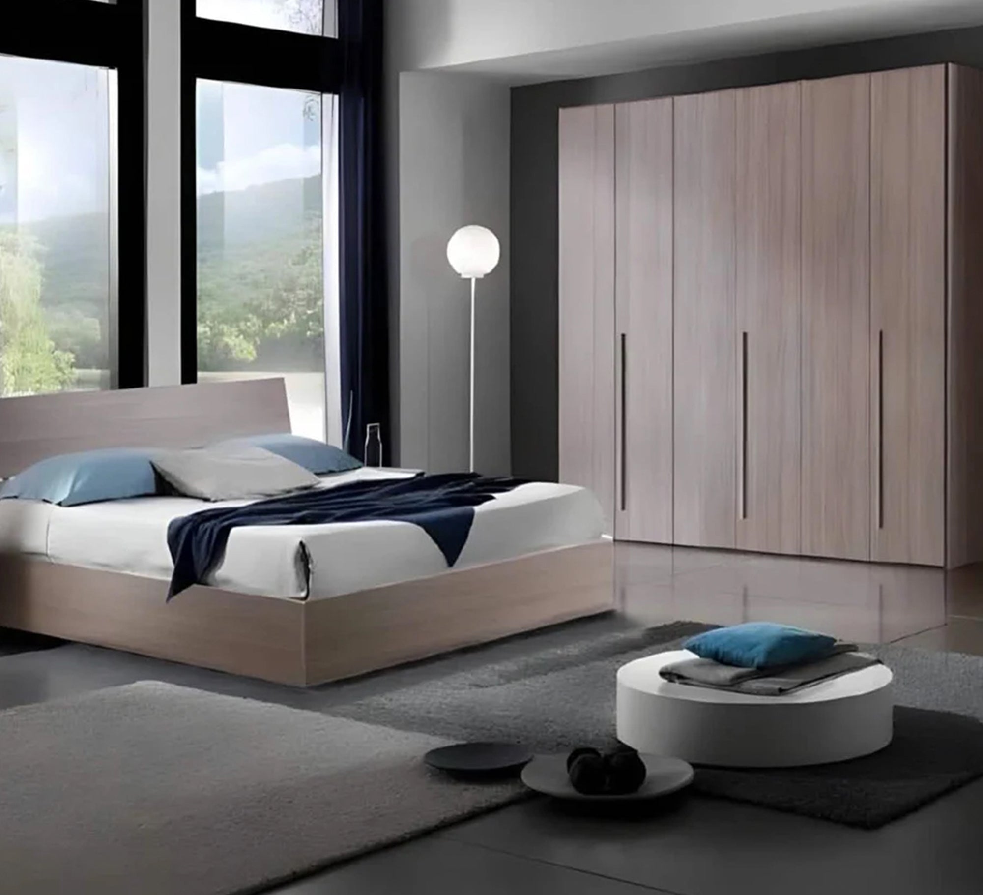 Modern bedroom with a distinctive artistic touch - Vitrine Furniture - Furniture