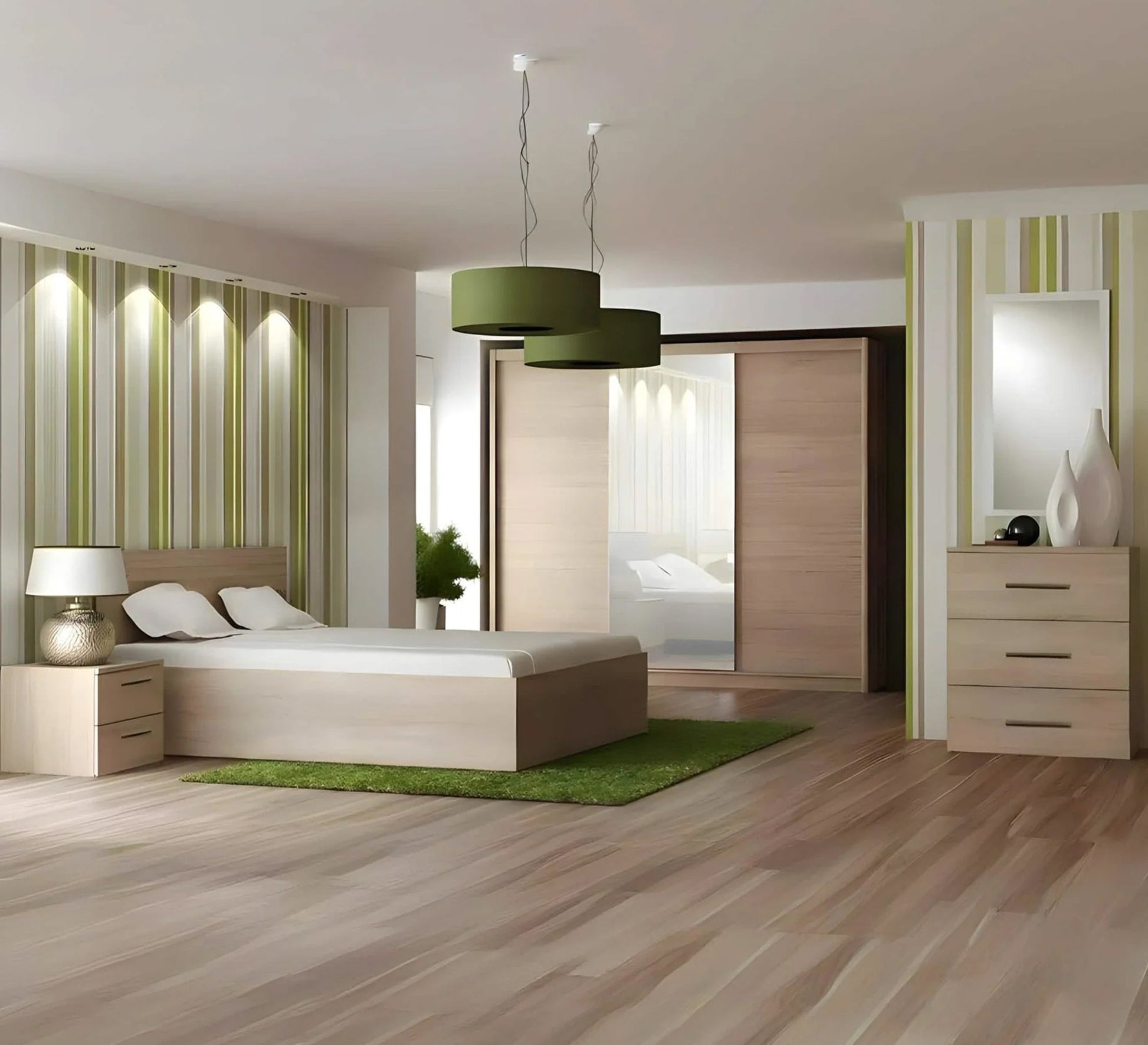 Modern bedroom with a practical and elegant design - Vitrine Furniture - Furniture