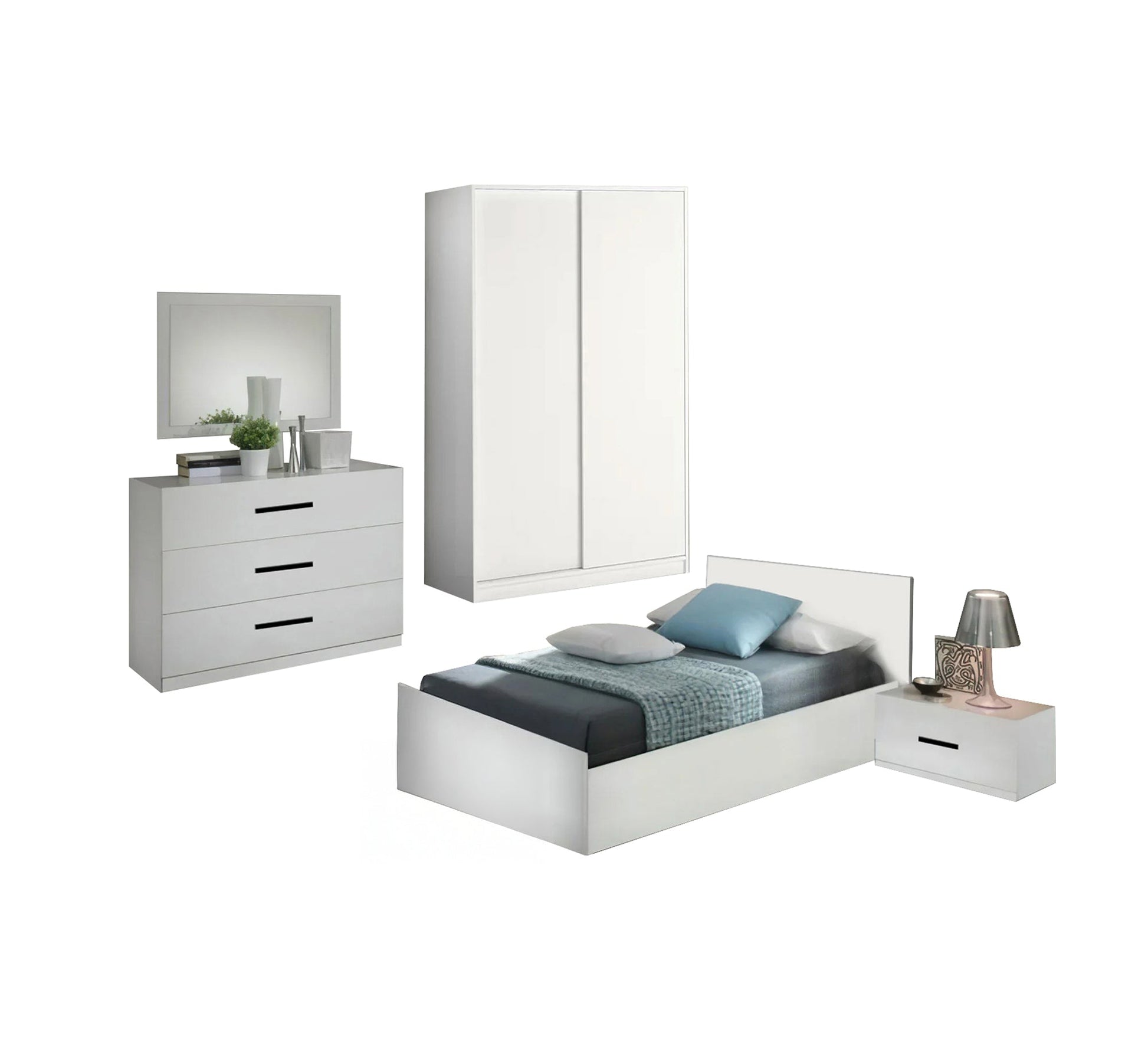Modern bedroom with a practical design - Vitrine Furniture - Furniture