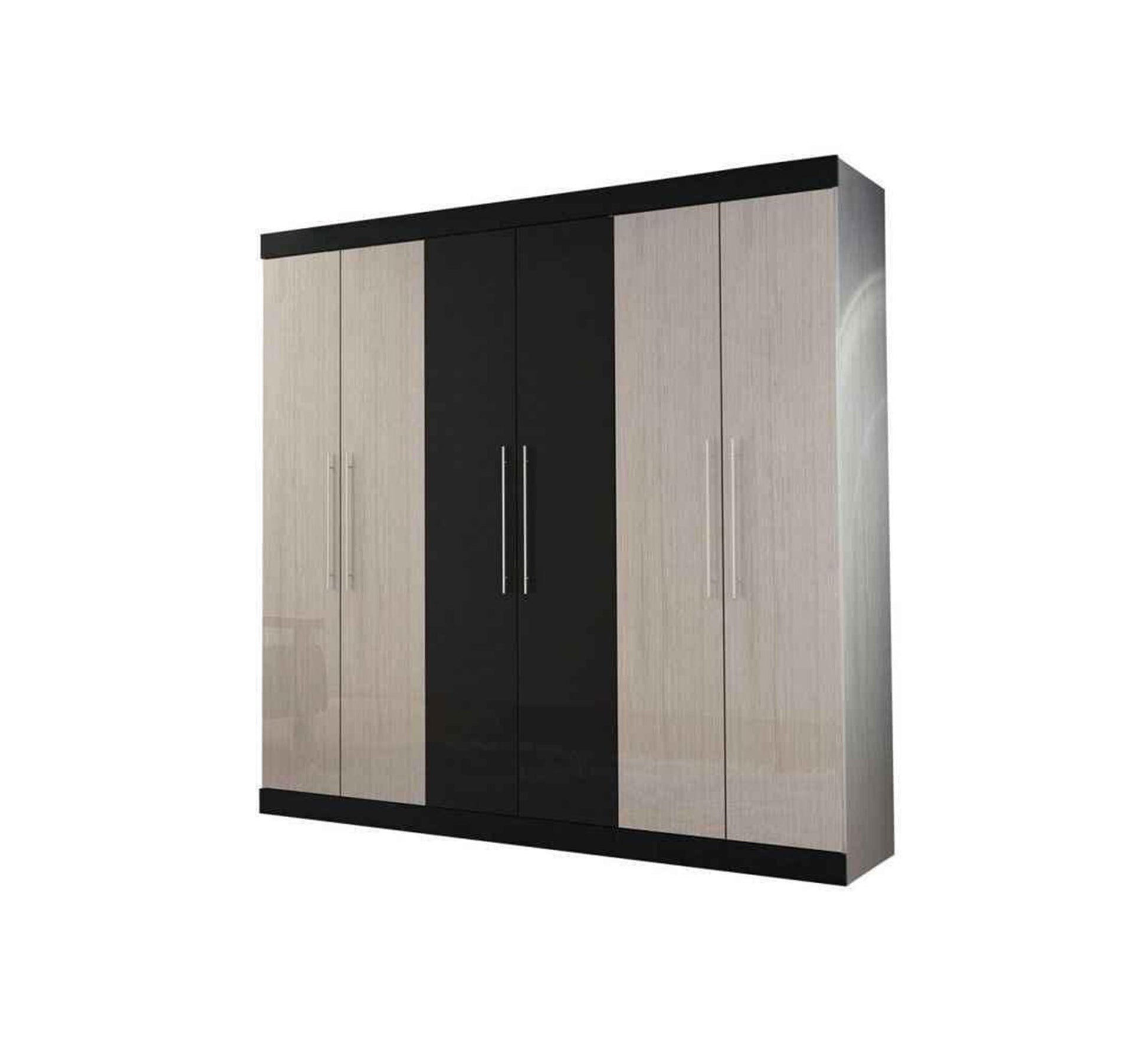 Modern black and beige wardrobe - Vitrine Furniture - Furniture