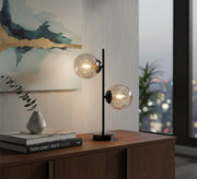 Modern black lampshade with an elegant design - Vitrine Furniture - Table lamps